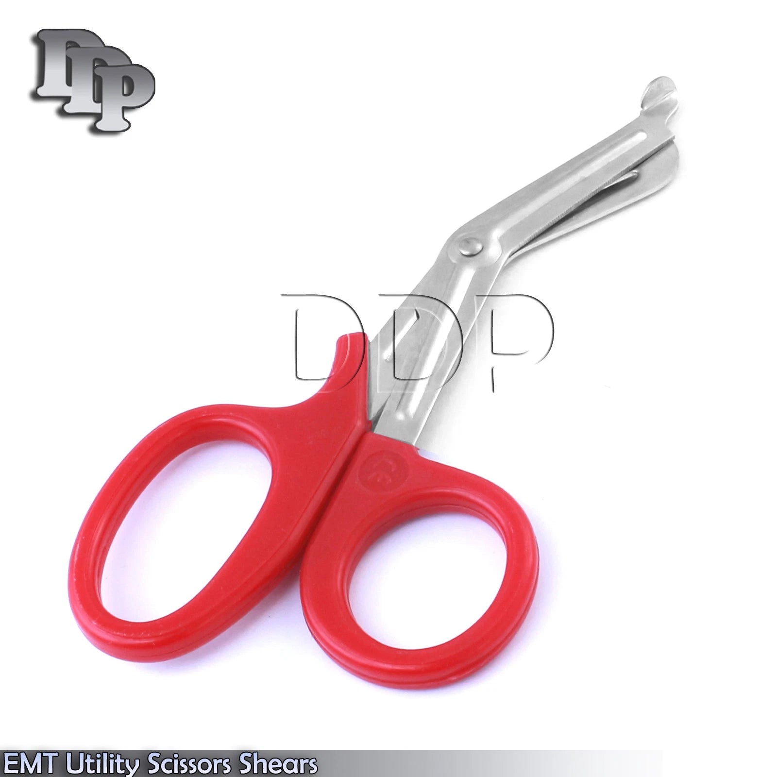 12 Pieces Emt Utility Scissors Shears 5.5" Red Colored