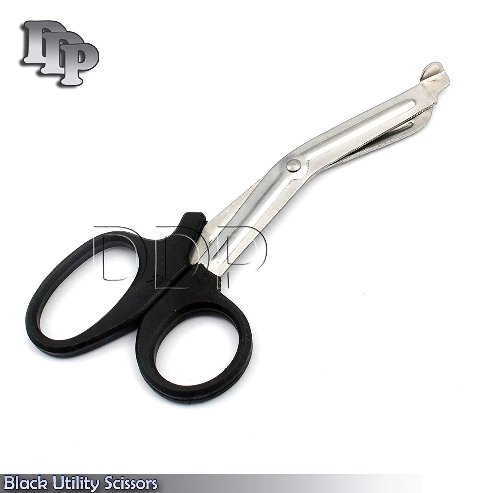 3 Pcs New Black Utility Scissors 5.5" Multi-Purpose Diy Ems Emt Universal Shears