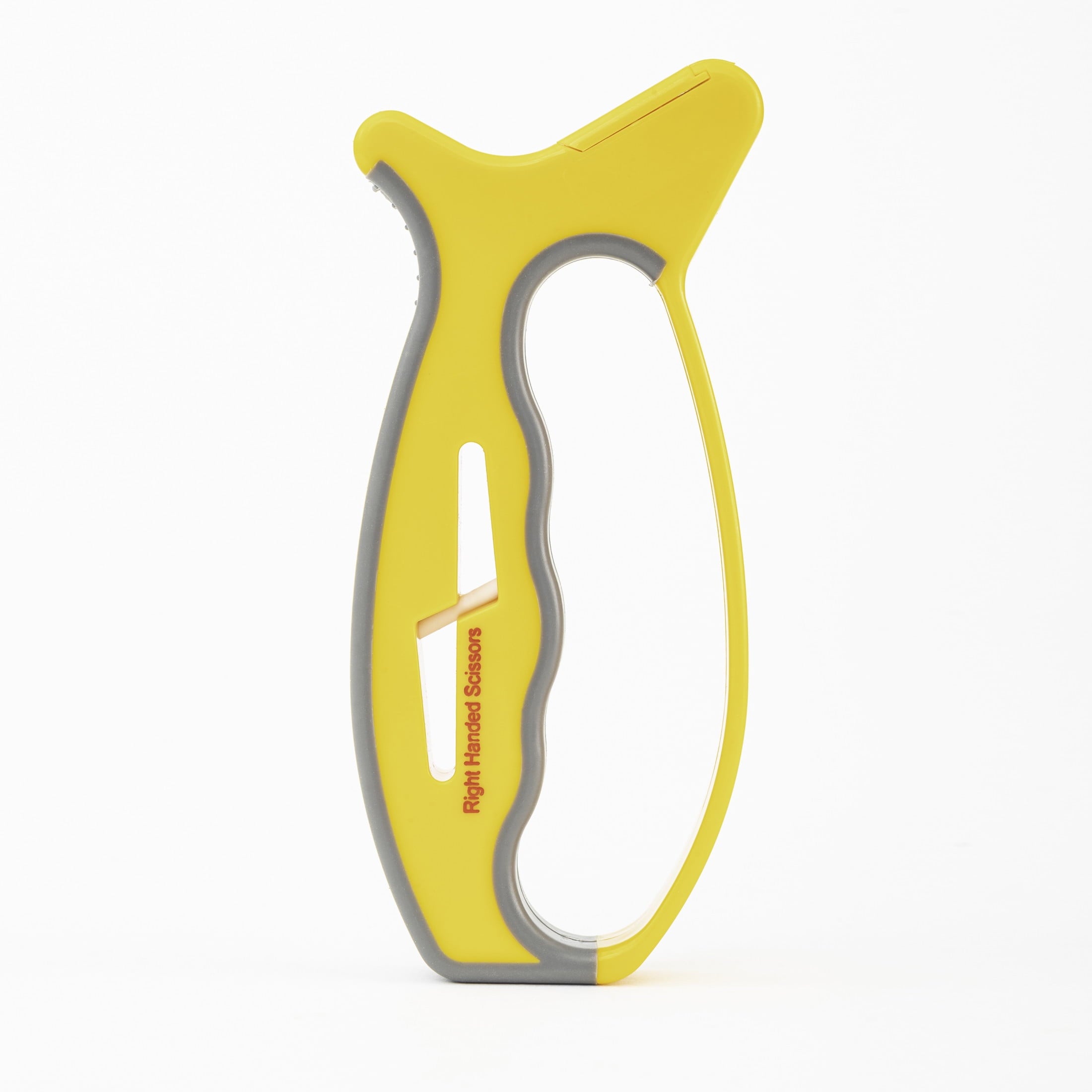 Smith’s 50170 JIFFY V-Sharp Knife & Scissors Sharpener | Yellow & Grey