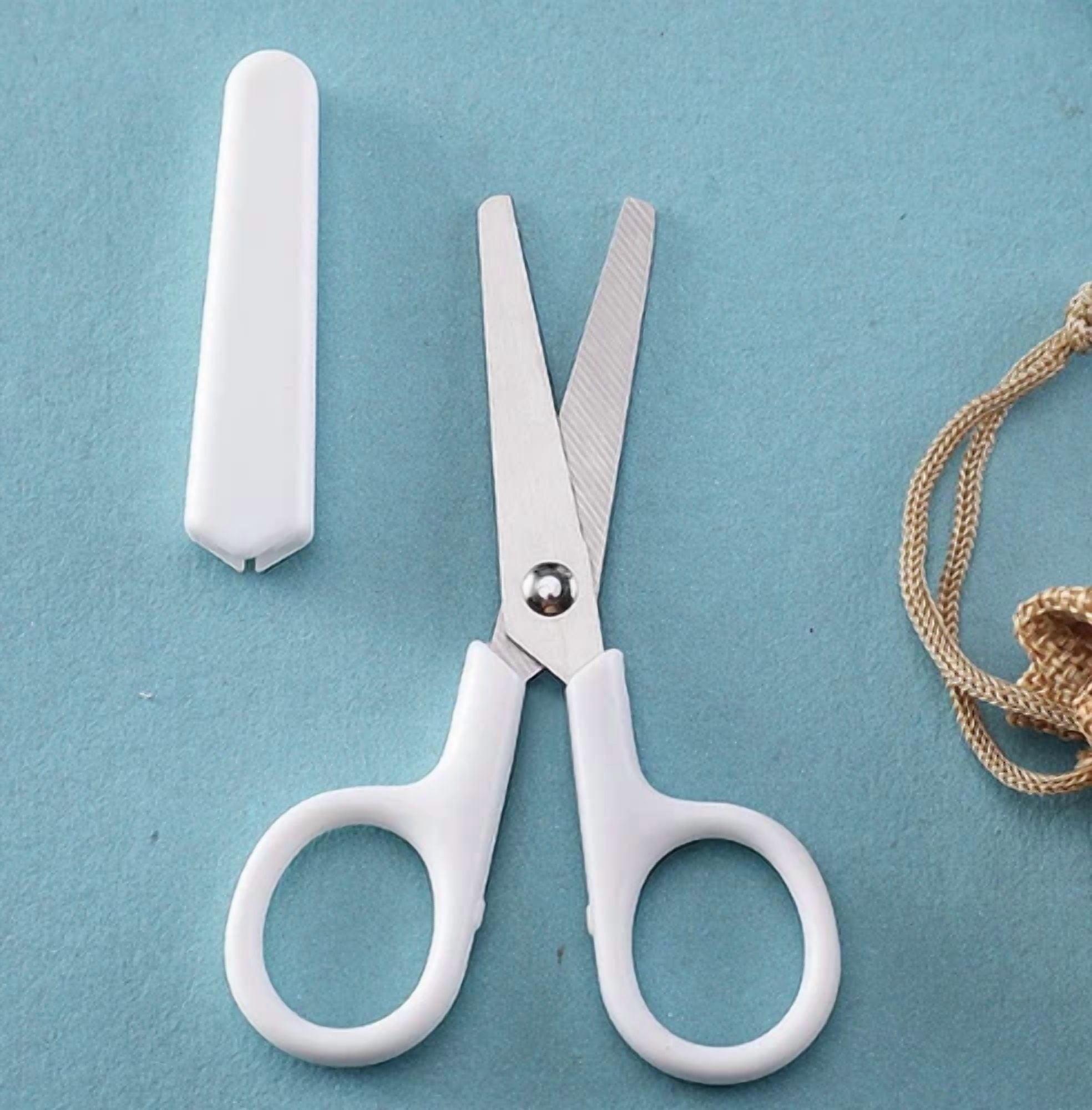 5×Stainless Steel Scissors Office Art Student Scissors Student Paper Cuttings