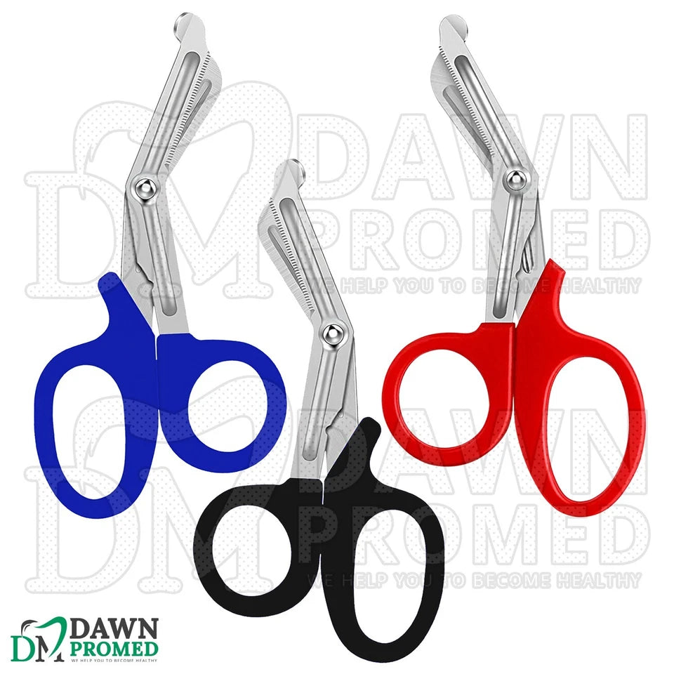 3 Pcs Christmas Gift For Nursing Emt Utility Scissors 5.5" Ems Bandage Shears