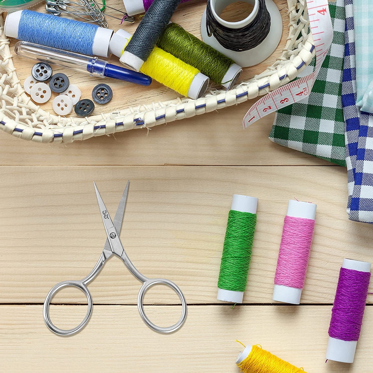 Mr. Pen- Embroidery Scissors, 3.5 inch, Sewing Scissors, Embroidery Scissors Curved, Small Sewing Scissors