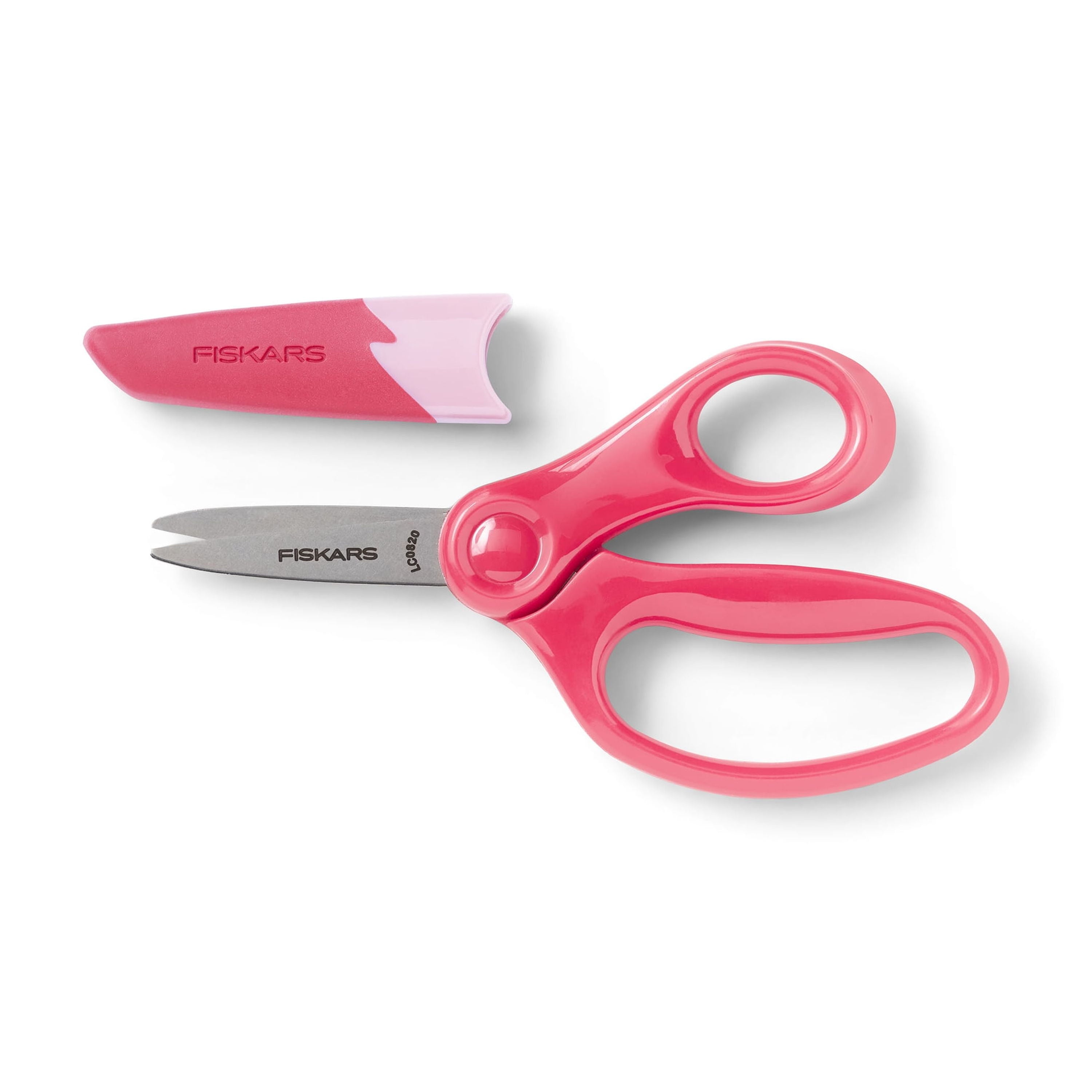 Fiskars (12 pack) 5" Pointed Kids Scissors Ages 4-7, Pink, Elementary School Scissors