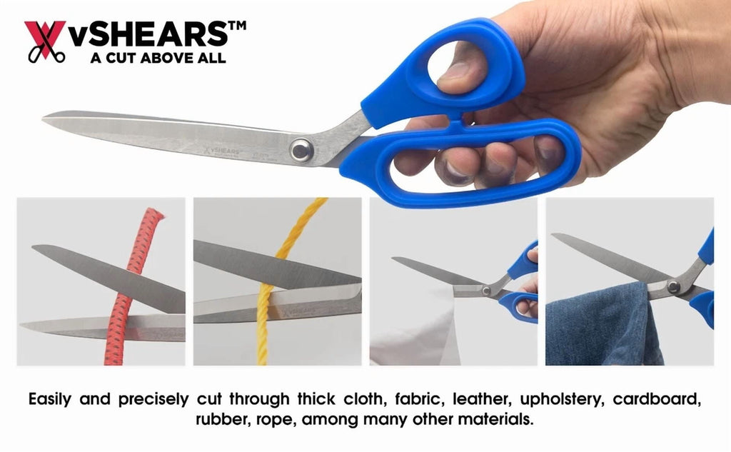 Vt-3339 Vampire Tools Vshears - 10" Kitchen Shears Heavy Duty, Fabric Shears