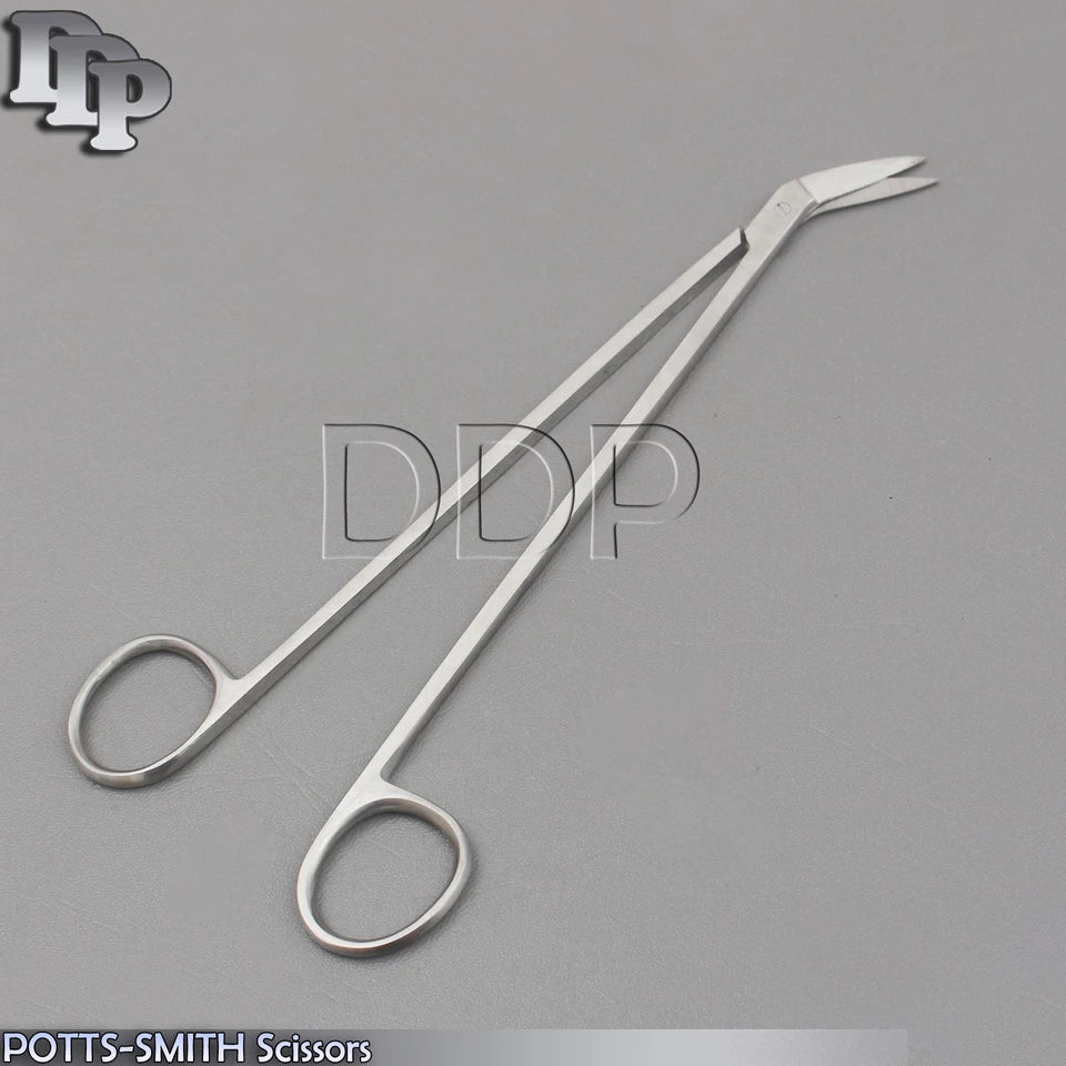 Potts-Smith Scissors 7.5 In. Angled 60 Degrees, 20 Mm Blade Cardio Instruments