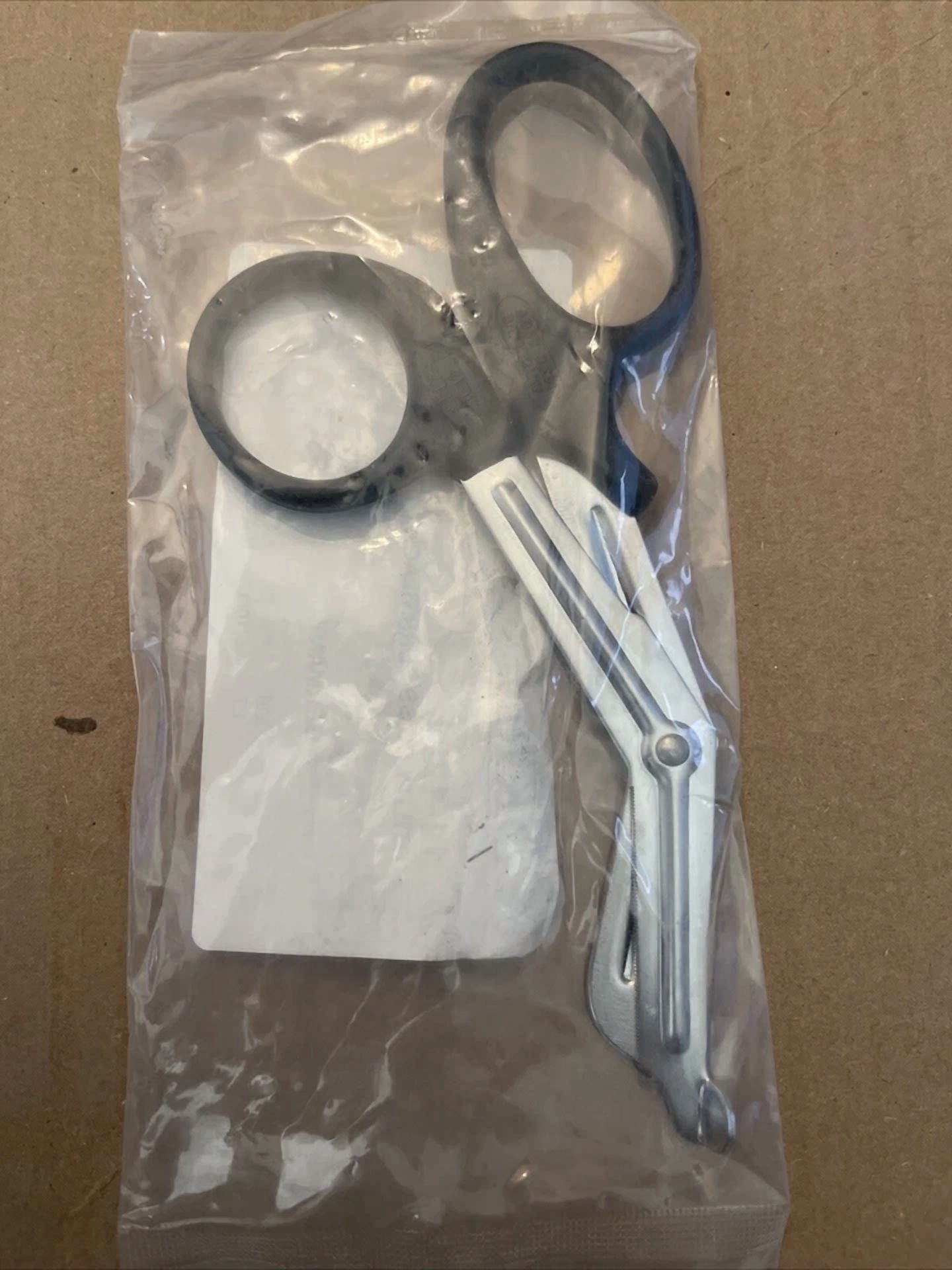 Lot Of 2 Sklar 11-1281 Utility Scissors Serrated 7-1/2" Black Handle - Brand New