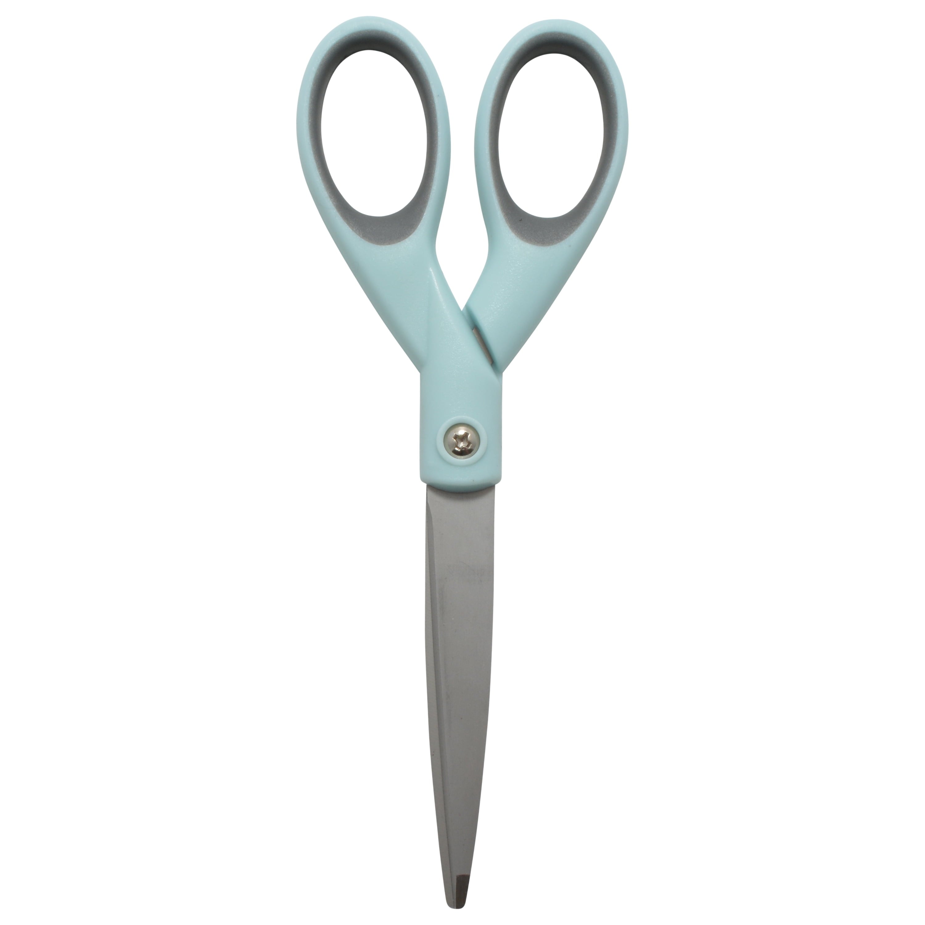 Westcott Sewing Scissors, Titanium, 7", Micro-tip, for Craft, Light Blue, 1-Count