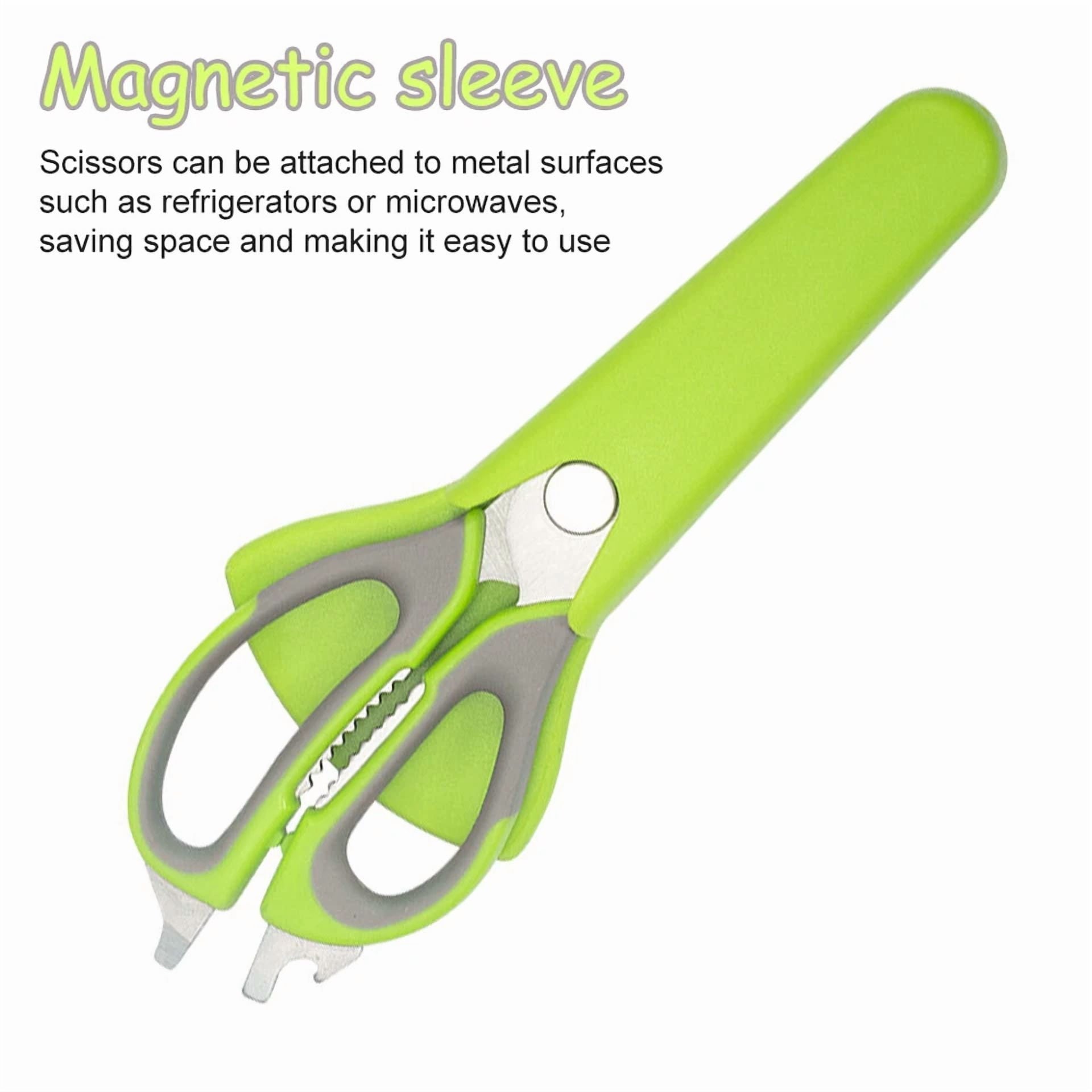 Stainless Steel Kitchen Shears Heavy Duty Scissors For Meat Fish Chicken Bones