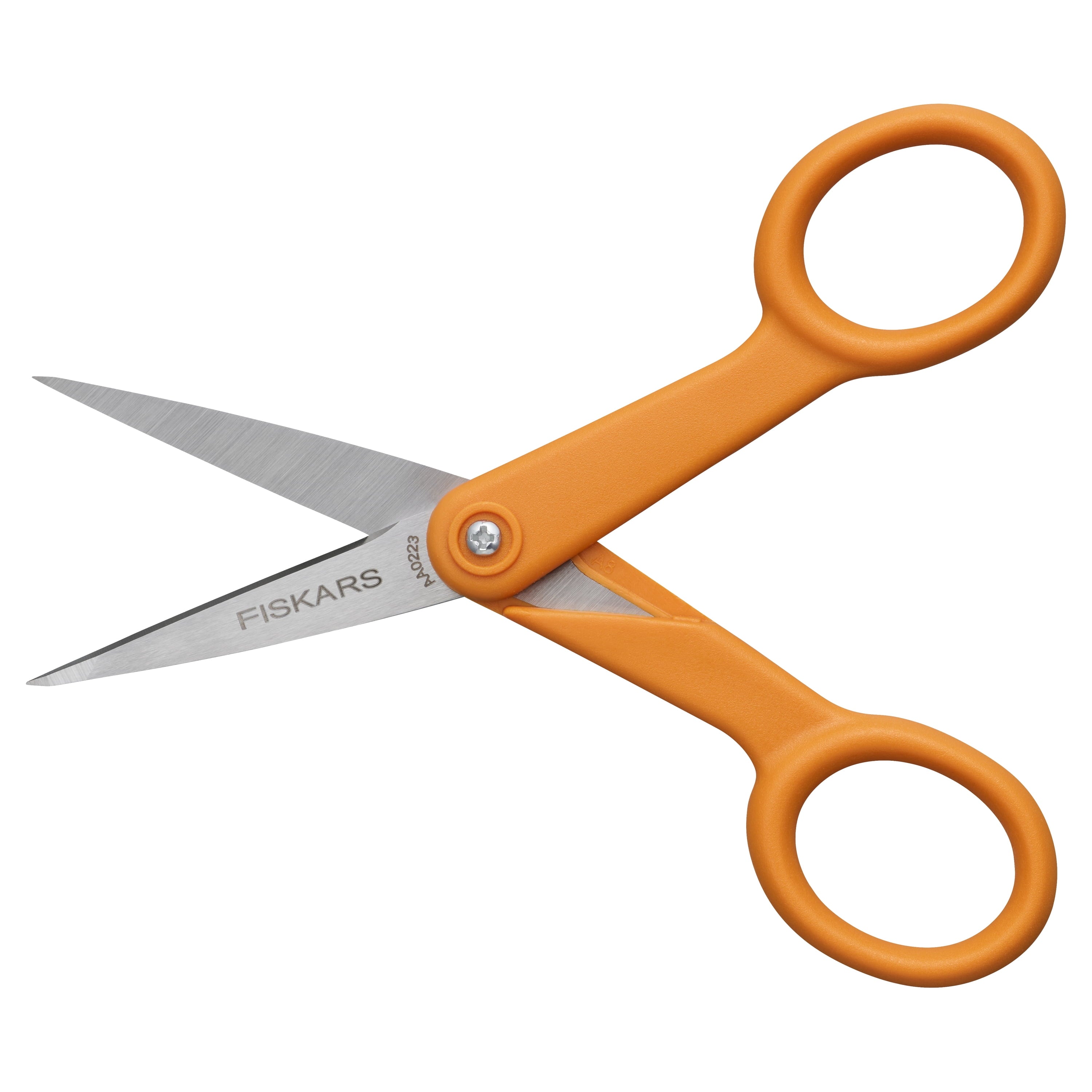 Fiskars Scissors 5" Micro-Tip Scissors, Orange