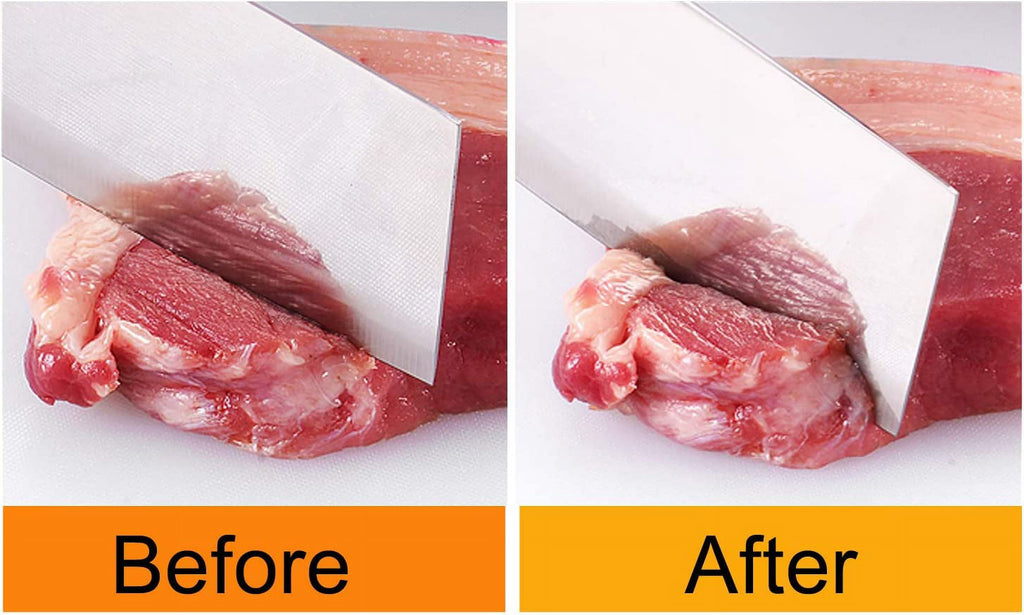 Hottest Knife Sharpener,4-in-1 Kitchen Chef Knife and Scissors Sharpener, Professional Diamond Rods Expertly Sharpen Steel, Ceramic Knives and Scissors Easily, Manual Knife Sharpeners (Black)