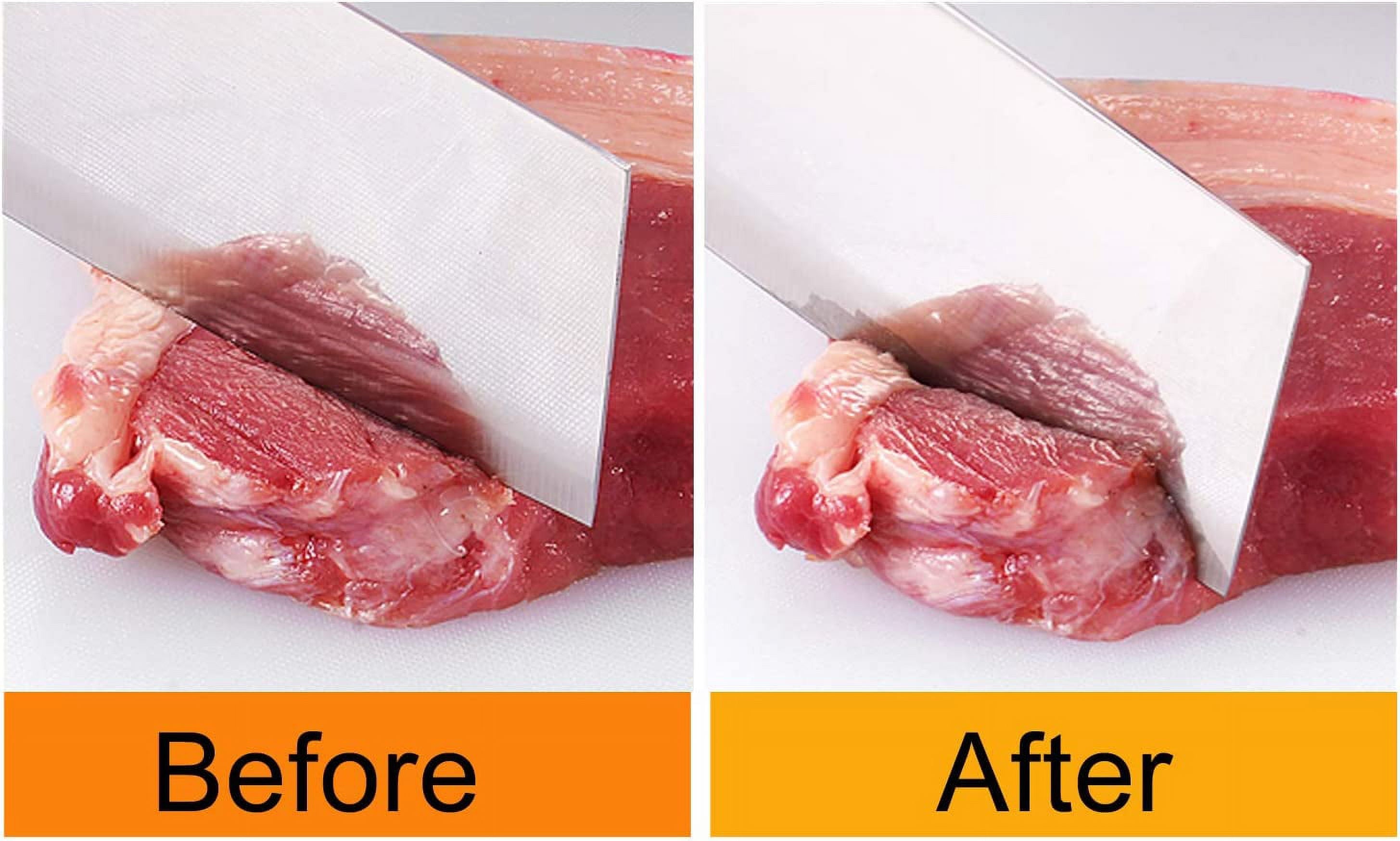 Hottest Knife Sharpener,4-in-1 Kitchen Chef Knife and Scissors Sharpener, Professional Diamond Rods Expertly Sharpen Steel, Ceramic Knives and Scissors Easily, Manual Knife Sharpeners (Black)