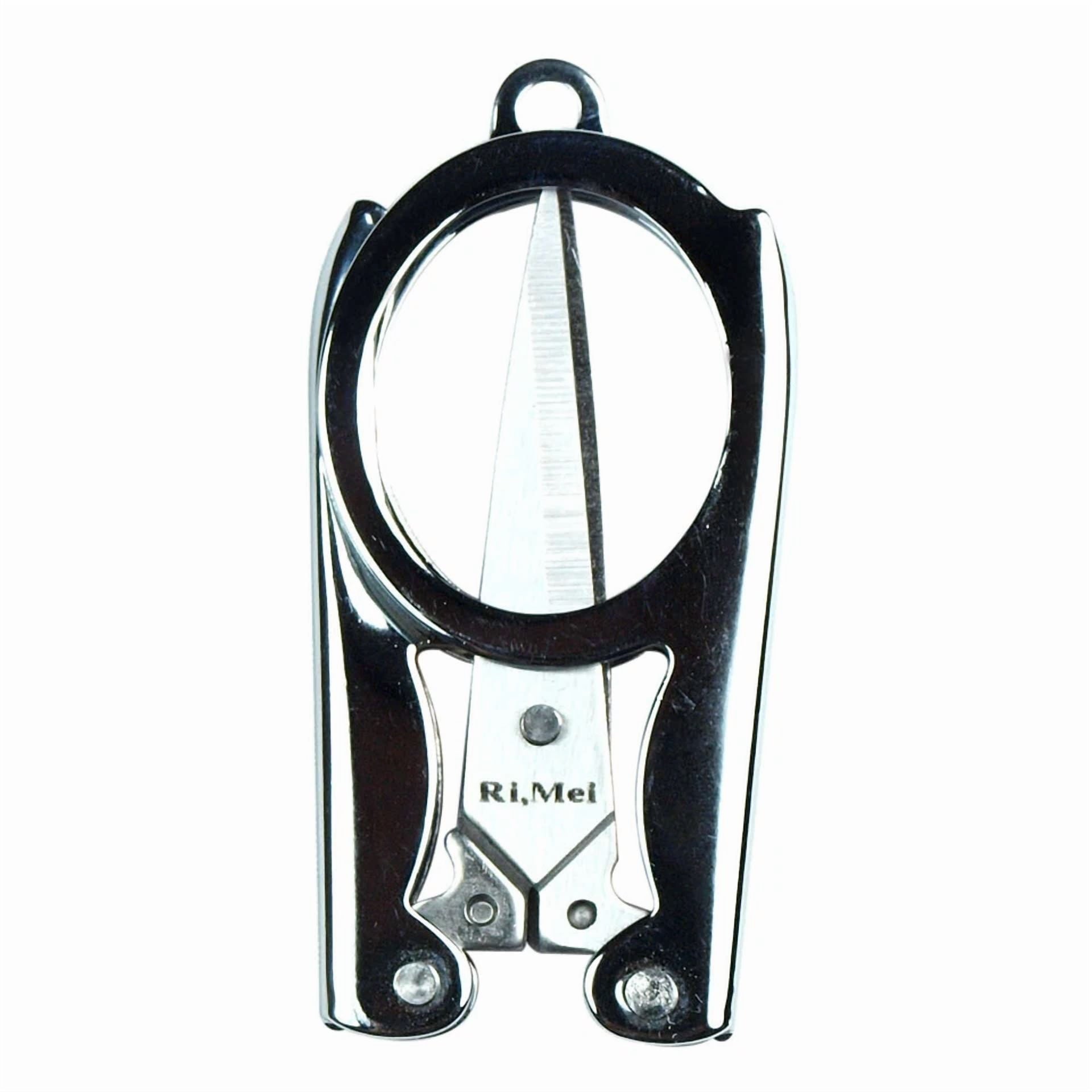 Portable Small Folding Pocket Scissors Cutter For Travel Crafts Emergency