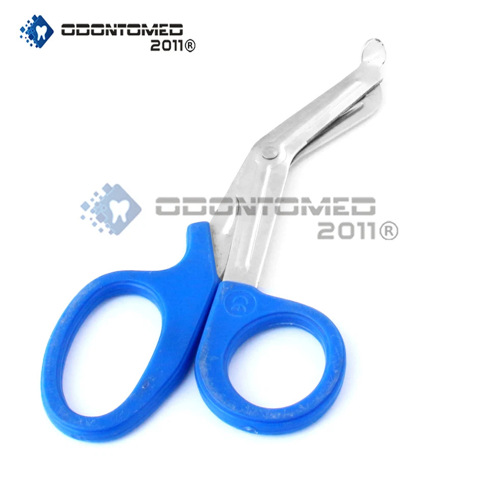 3 Emt Utility Scissors Shears 5.5" Blue Colored