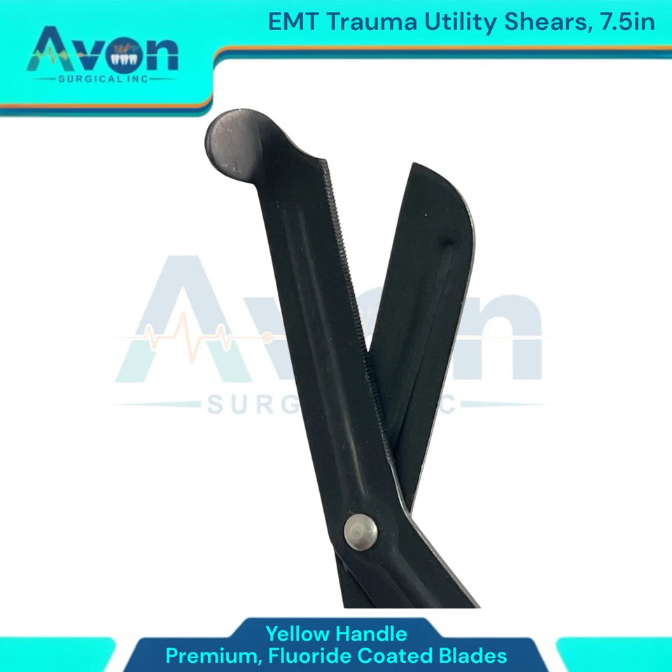 Utility Gauze And Bandage Cutting Scissors, 7.5In Utility Emt Shears, Non-Stick