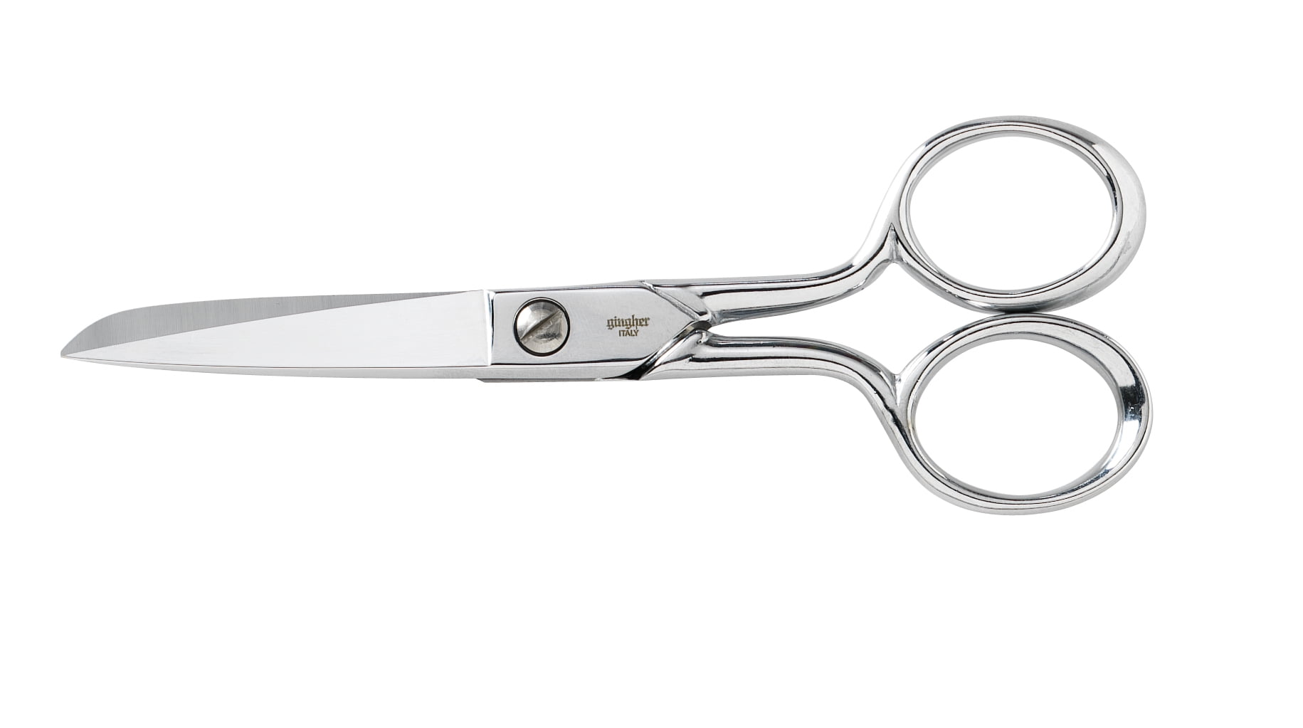 Gingher 5" Knife Edge Sewing Scissors, Silver