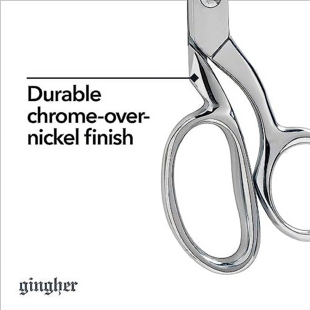 Gingher 8-Inch Knife Edge Bent Dressmaker's Shears,