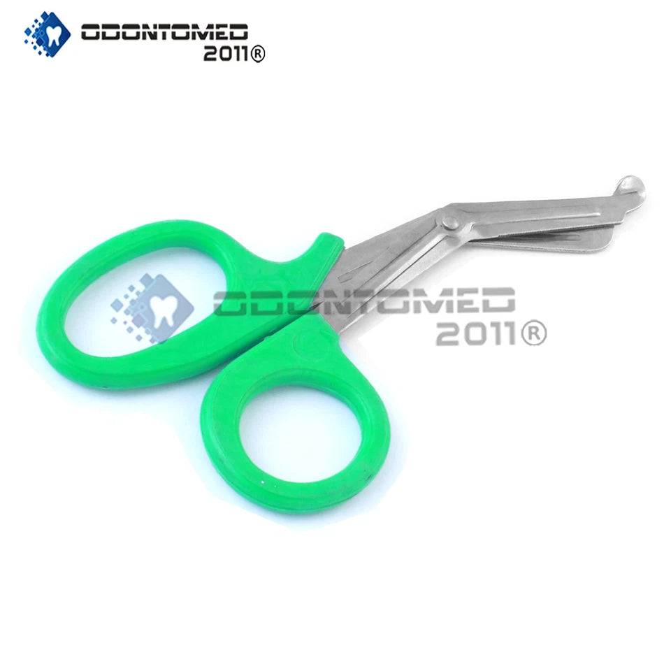 12 Emt Utility Scissors Shears 5.5" Green Colored