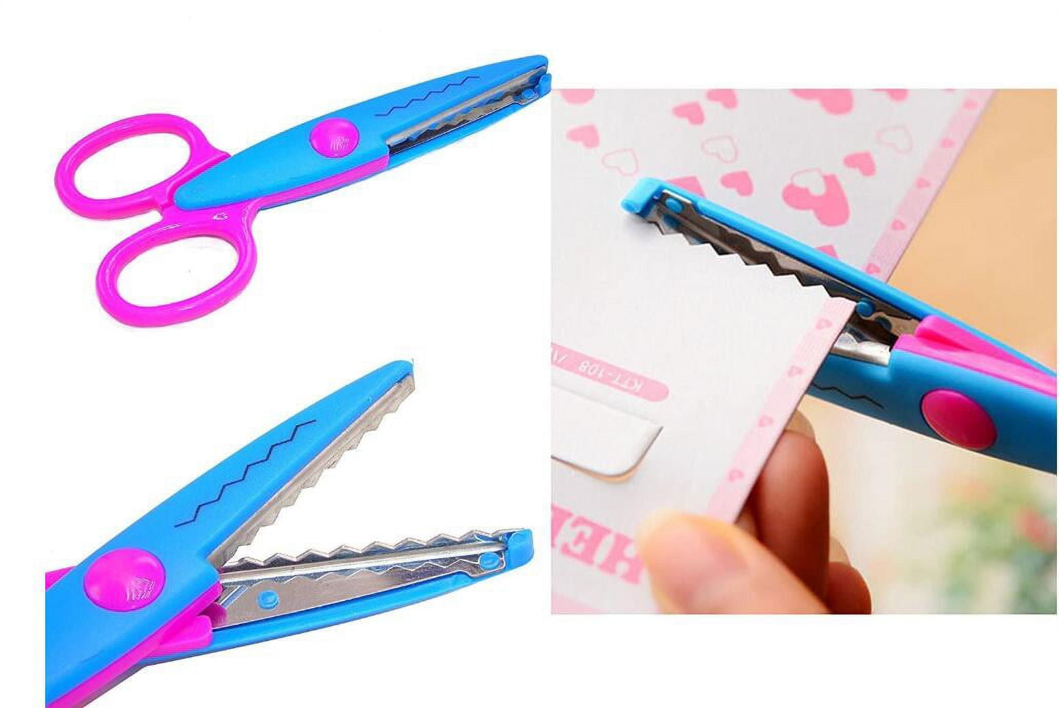 Artrylin Plastic Blunt Tip Craft Scissors, 4", Assorted Colors, 4 Count