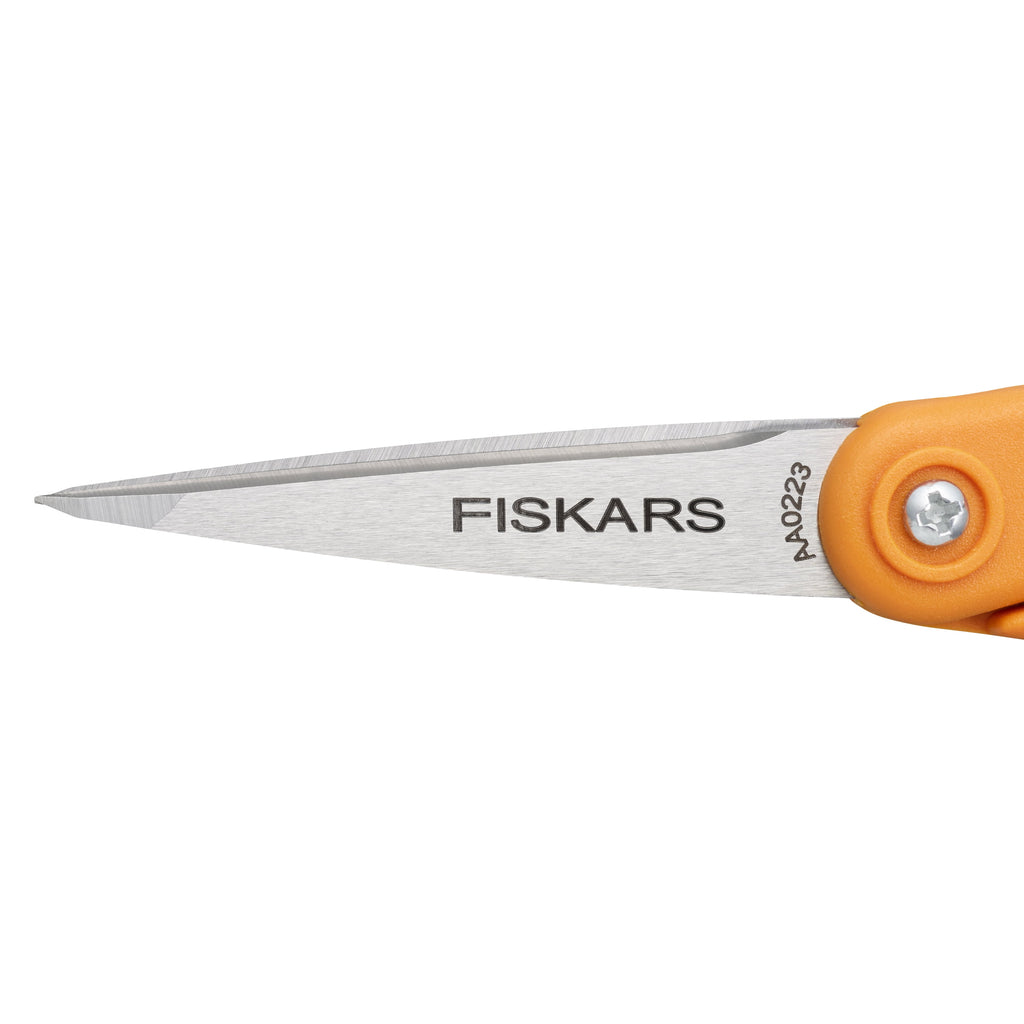 Fiskars Scissors 5" Micro-Tip Scissors, Orange