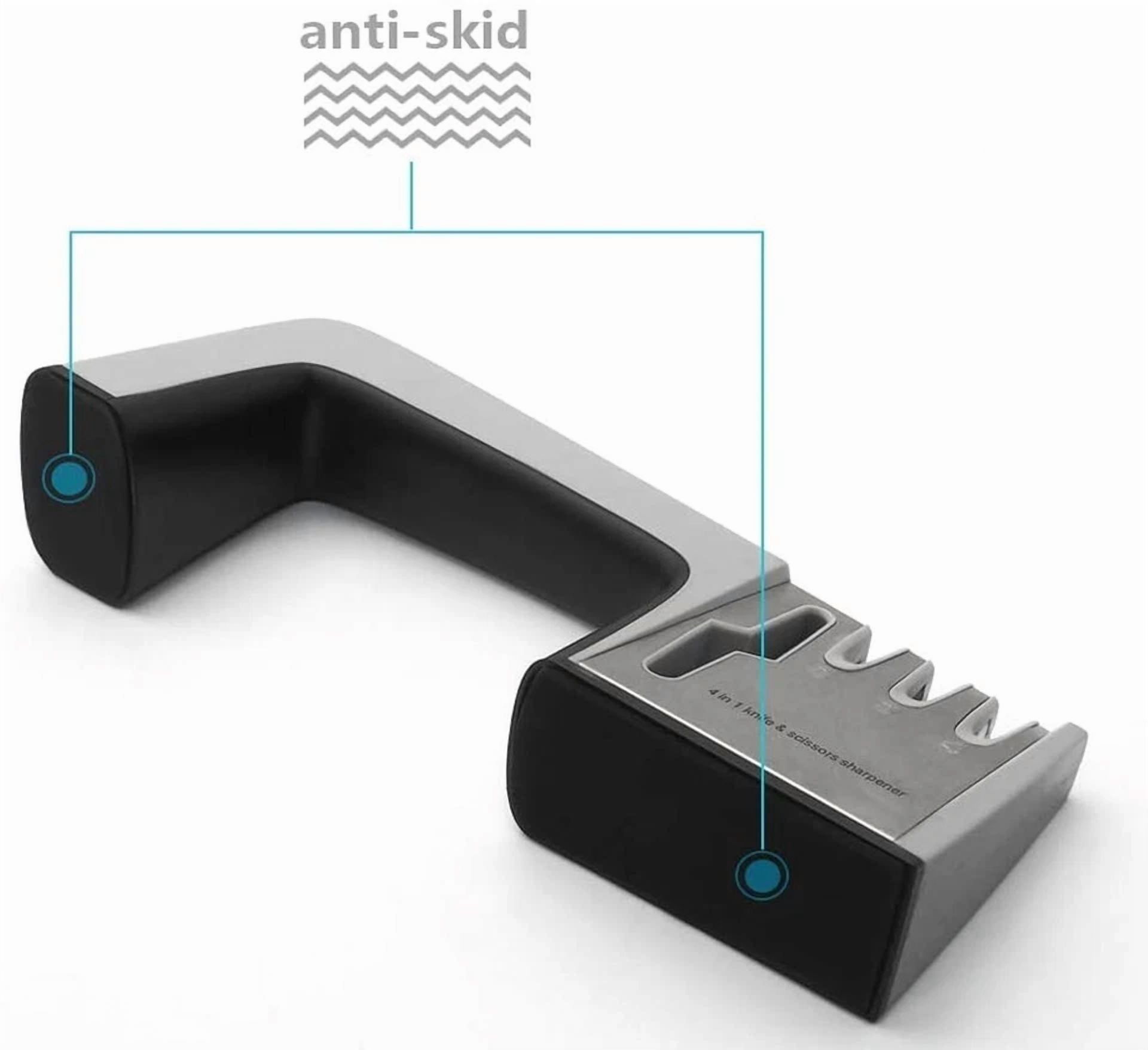 Knife Sharpener Professional System Scissors Tool Heavy Duty Diamond Tungsten