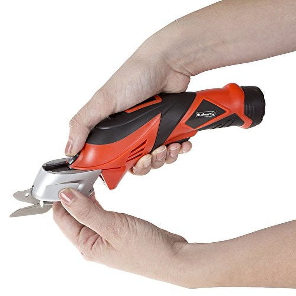 3.6V Cordless Power Scissors with NiCad Lithium Ion Rechargeable Battery By Stalwart