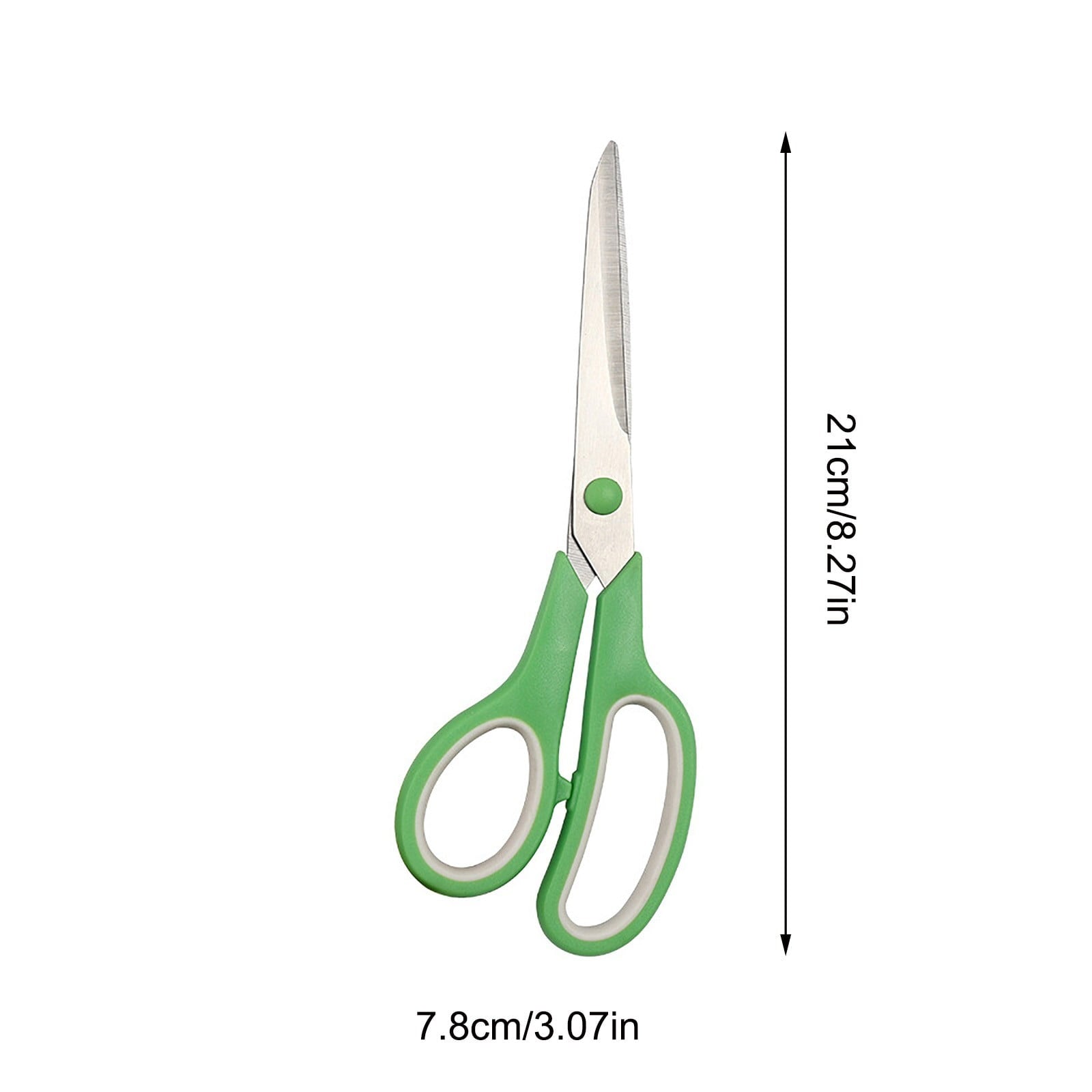 JunYeShi Clearance Under $2.00 Stainless Steel Multifunctional Set Student Scissors Handicraft Two-color Scissors Home Teaching Materials office Gift Scissors