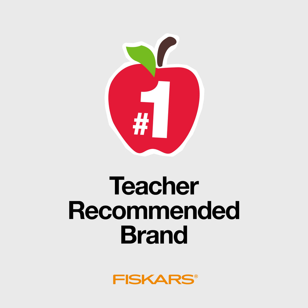 Fiskars 5" Pointed Kids Scissor Ages 4-7, Rainbow