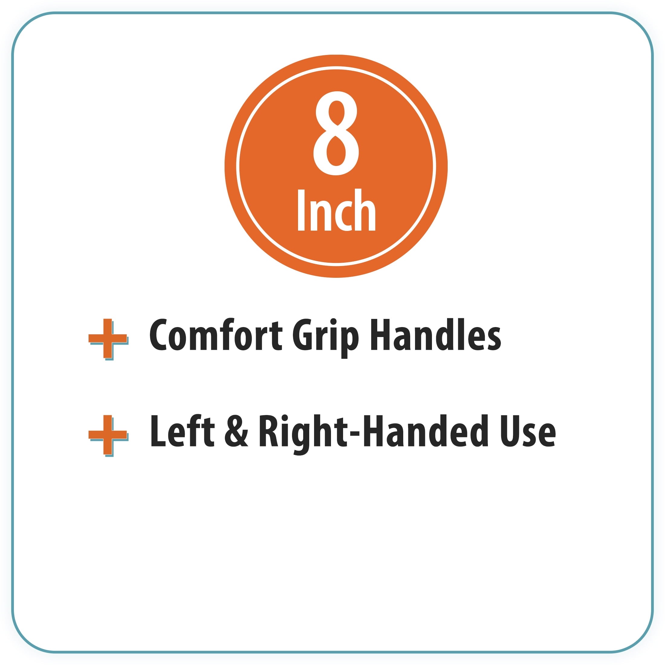 Pen+Gear 8-inch All-Purpose Stainless-Steel Scissors, Pointed, School Supplies, Black