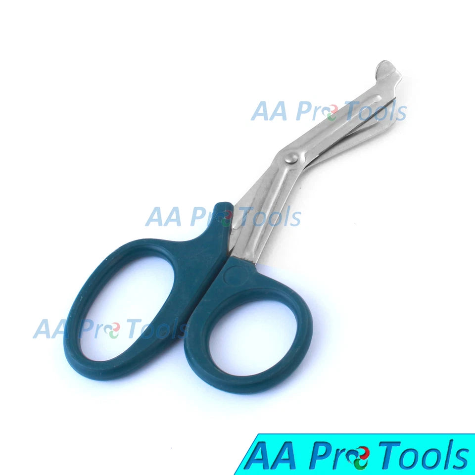 Dark Green Utility Scissors 5.5" Multi-Purpose Diy Ems Emt Universal Shears Tool