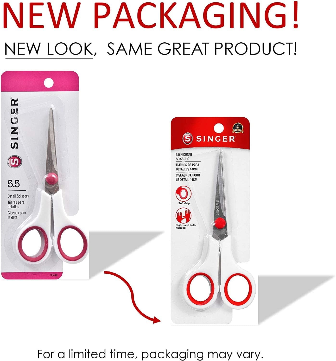 SINGER Sewing Scissors 5.5"