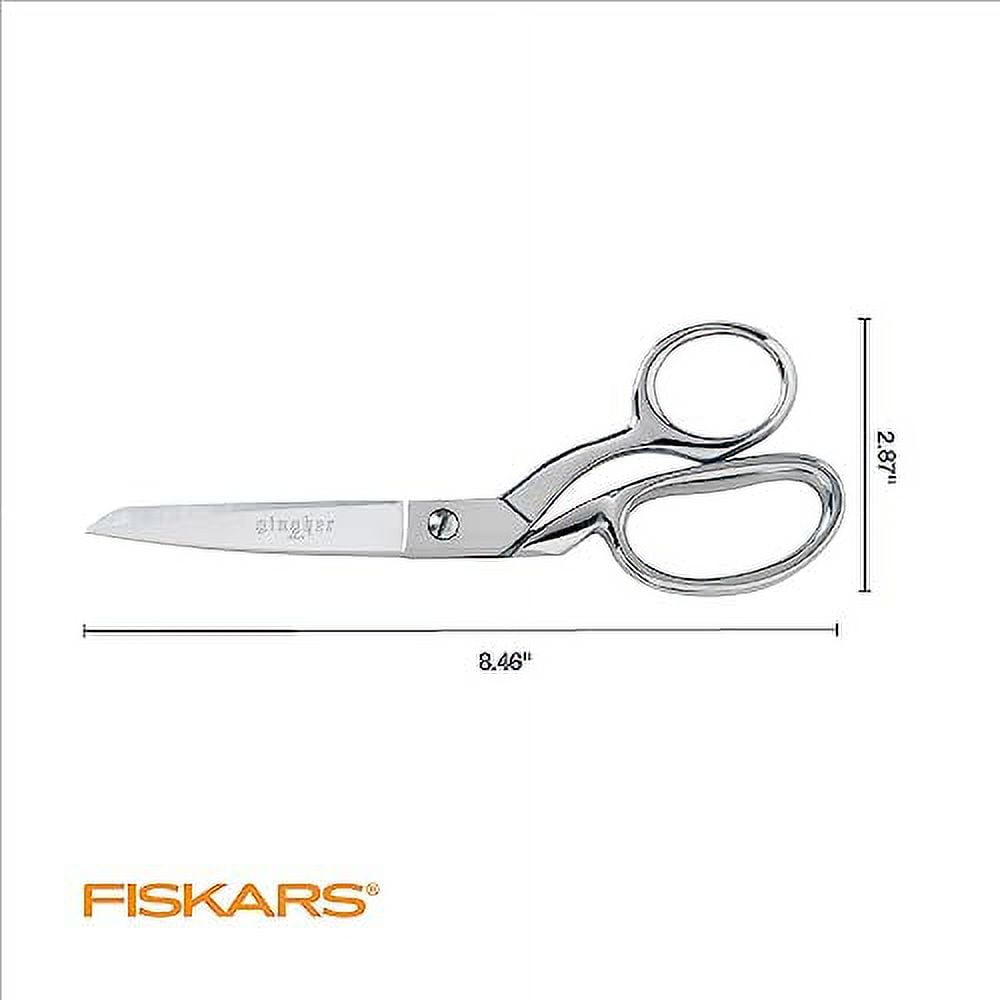 Gingher 8-Inch Knife Edge Bent Dressmaker's Shears,