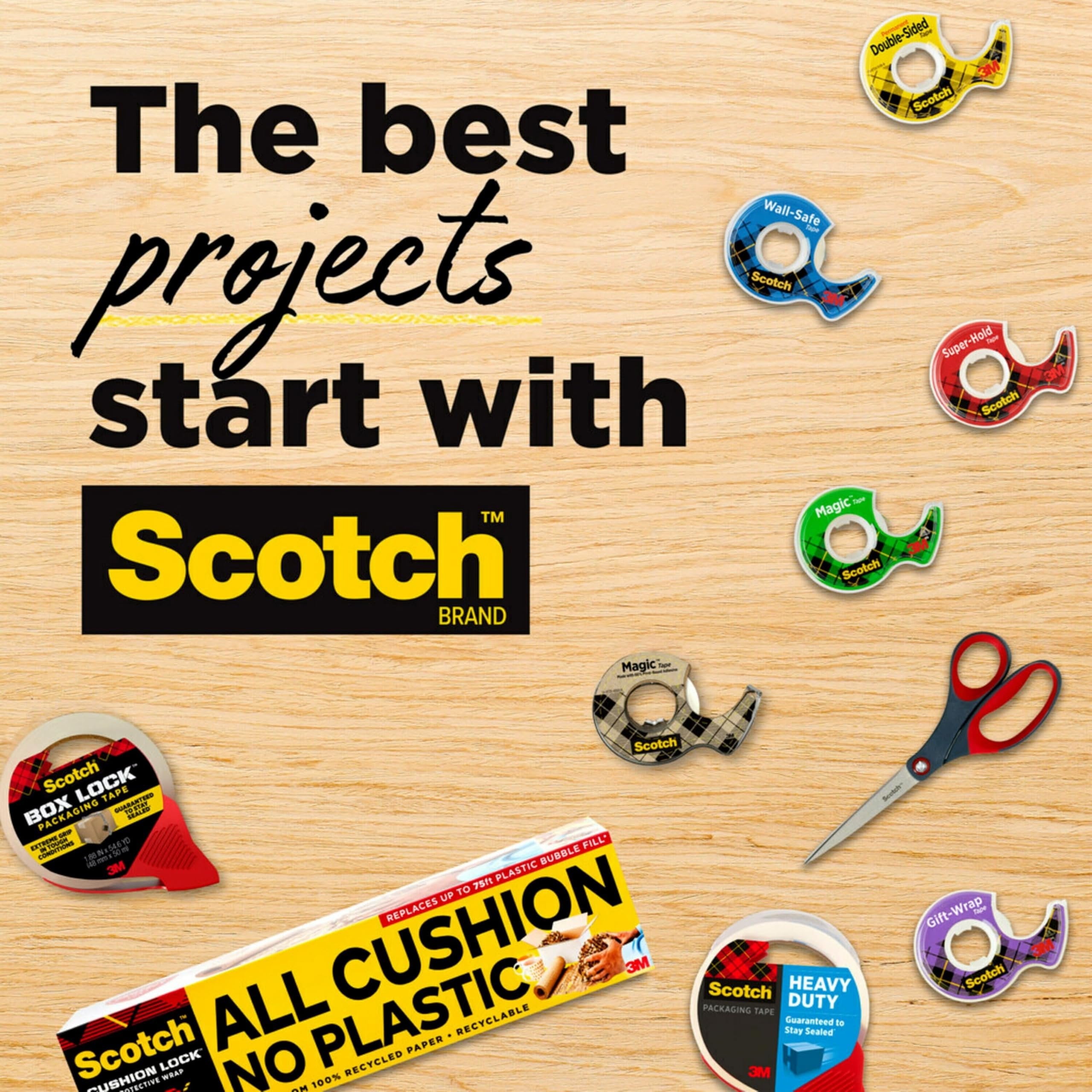 Scotch 8 Inch Precision Bent Scissors, Great for Everyday Use 1448B
