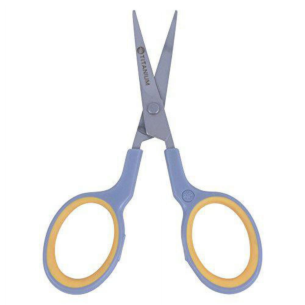 Westcott Curved Embroidery Scissors: Titanium, 4"