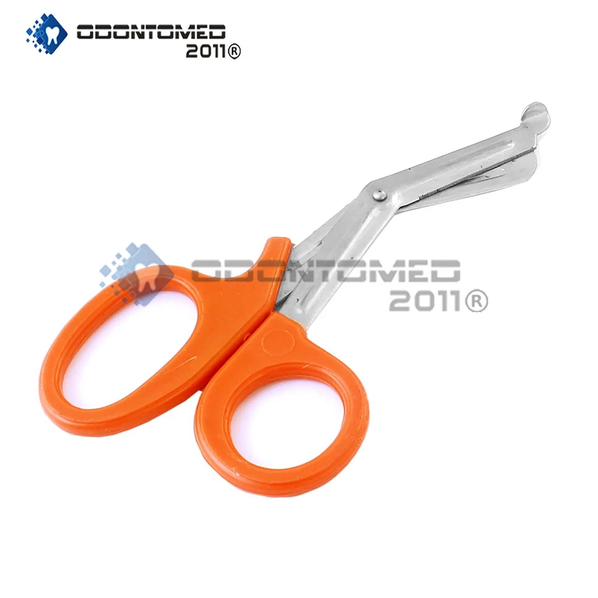 6 Emt Utility Scissors Shears 7.25" Orange Colored