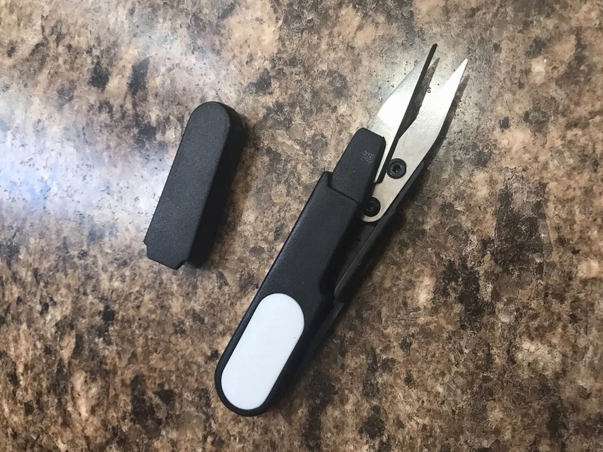 Mini Fishing Multifunction Portable Plastic Scissors Line Cotton Cutter Lot Of 4