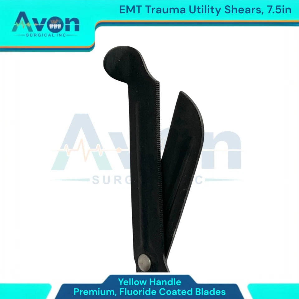 Utility Gauze And Bandage Cutting Scissors, 7.5In Utility Emt Shears, Non-Stick