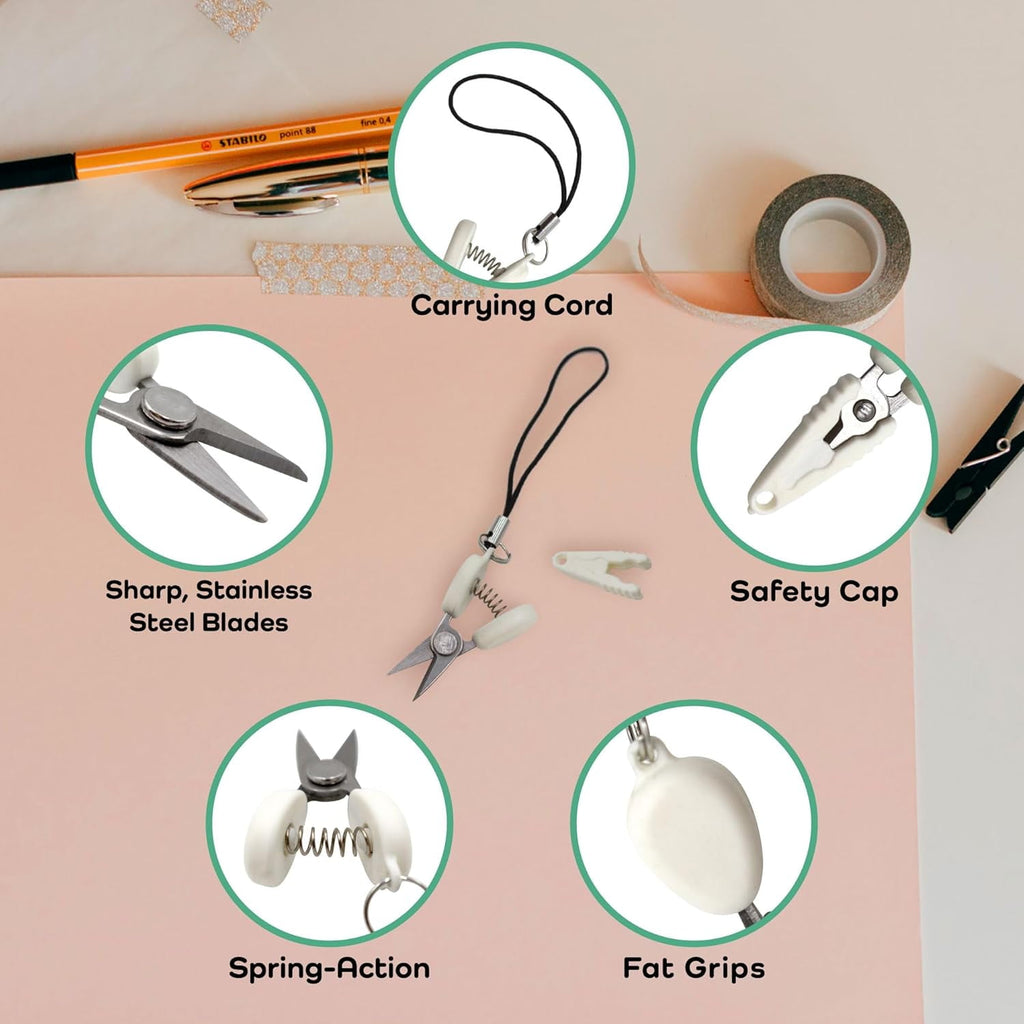 JubileeYarn Snippy - Vivid Orange, Sugar Pink, Sunray Yellow - 1 Scissor Each