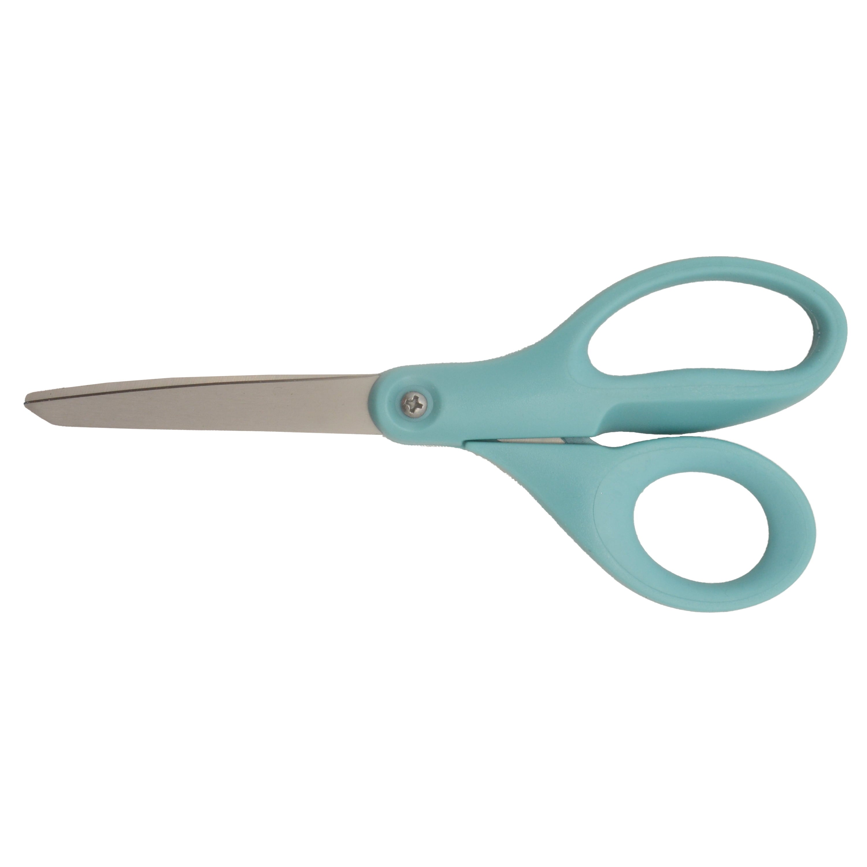 Westcott 8" Titanium Bonded Hard Handle Scissors, Assorted Colors, 3pk (00512)