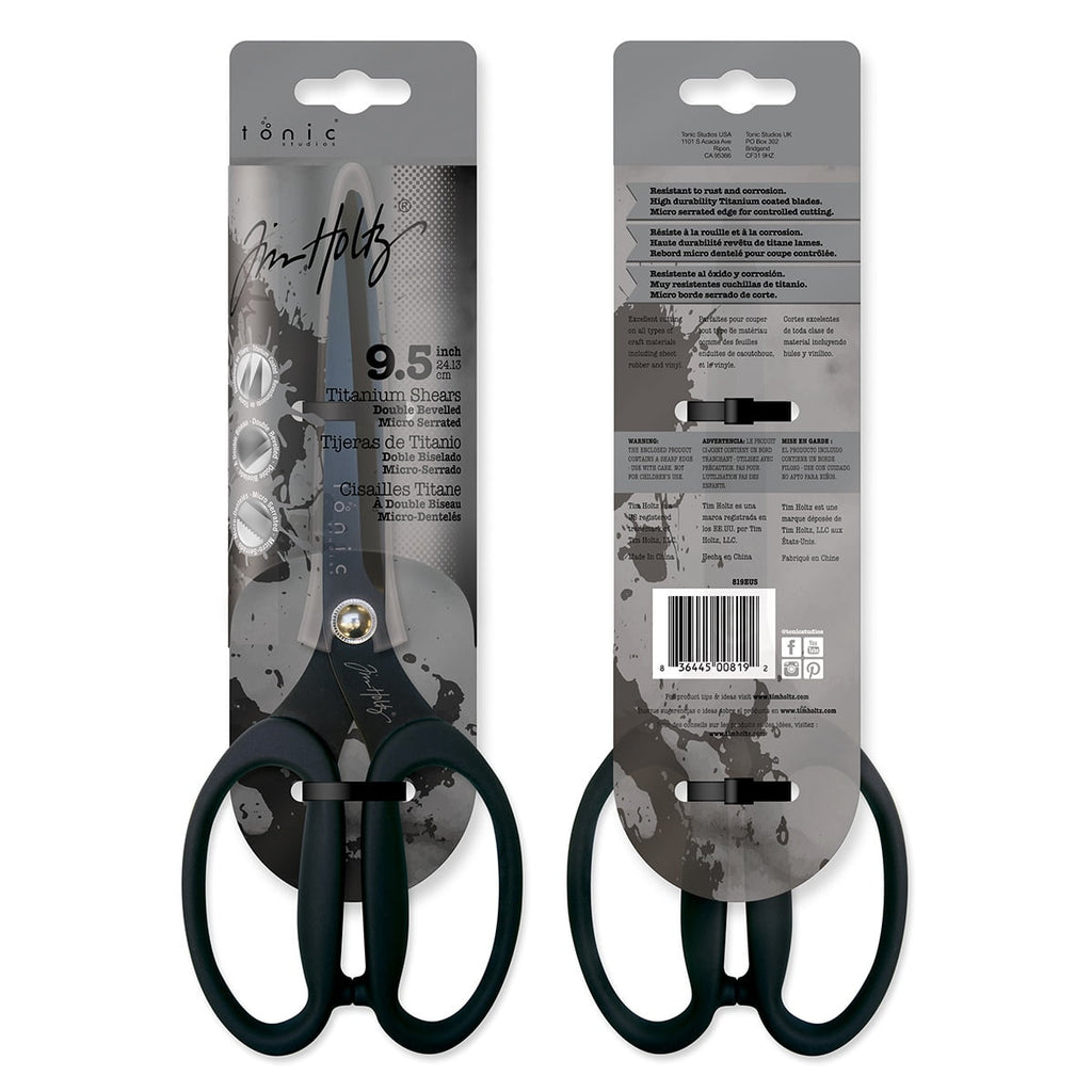 Tim Holtz 9.5" Kushgrip Titanium Shears