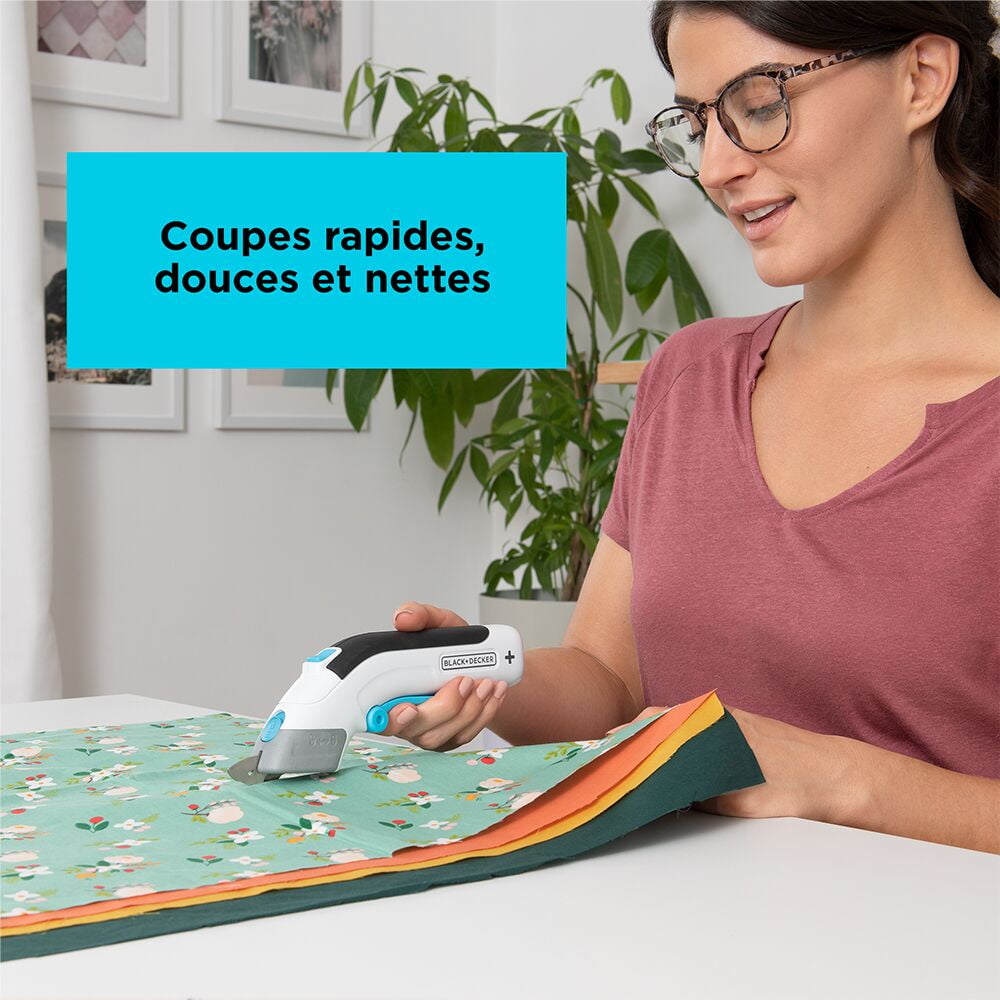 BLACK+DECKER 4V Crafting Scissors (BCSC115FF)