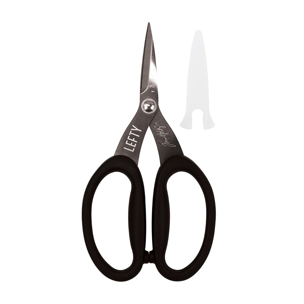 Tim Holtz Left Handed Micro Serrated Scissors 7"