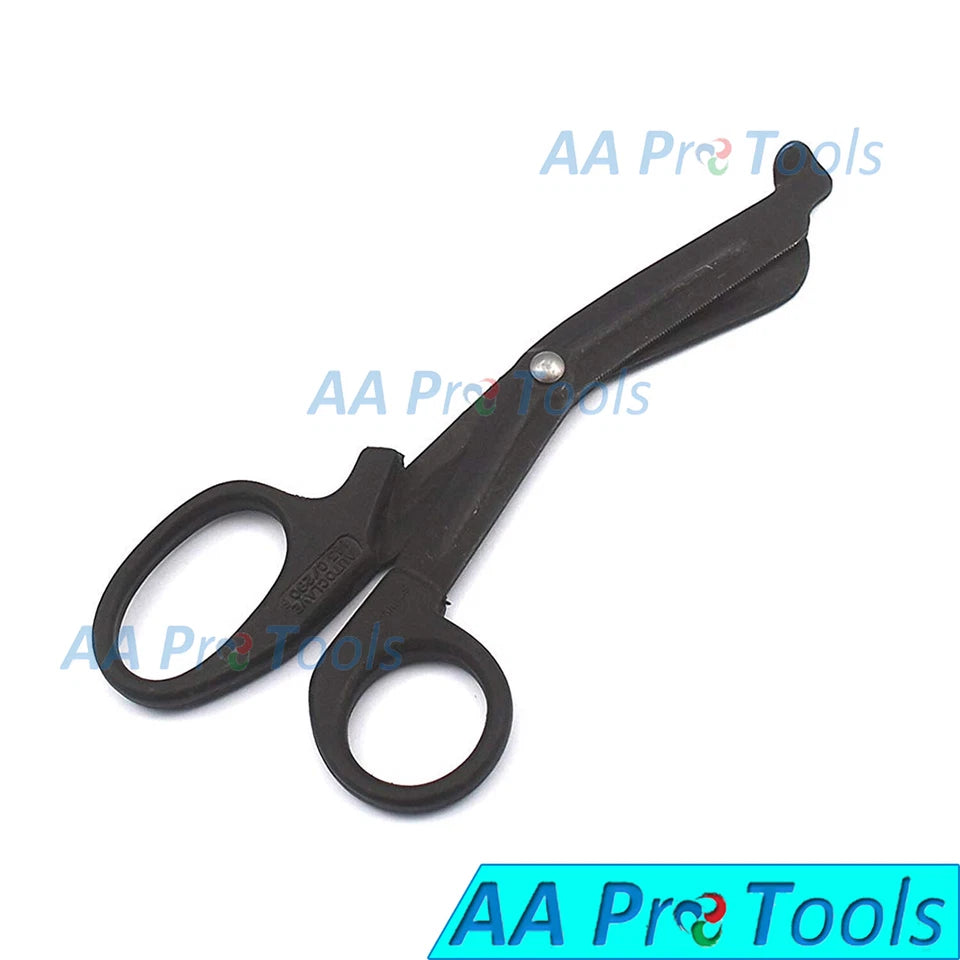 Full Tactical Black Utility Bandage Scissors 7.5" & 5.5" Emt Instruments