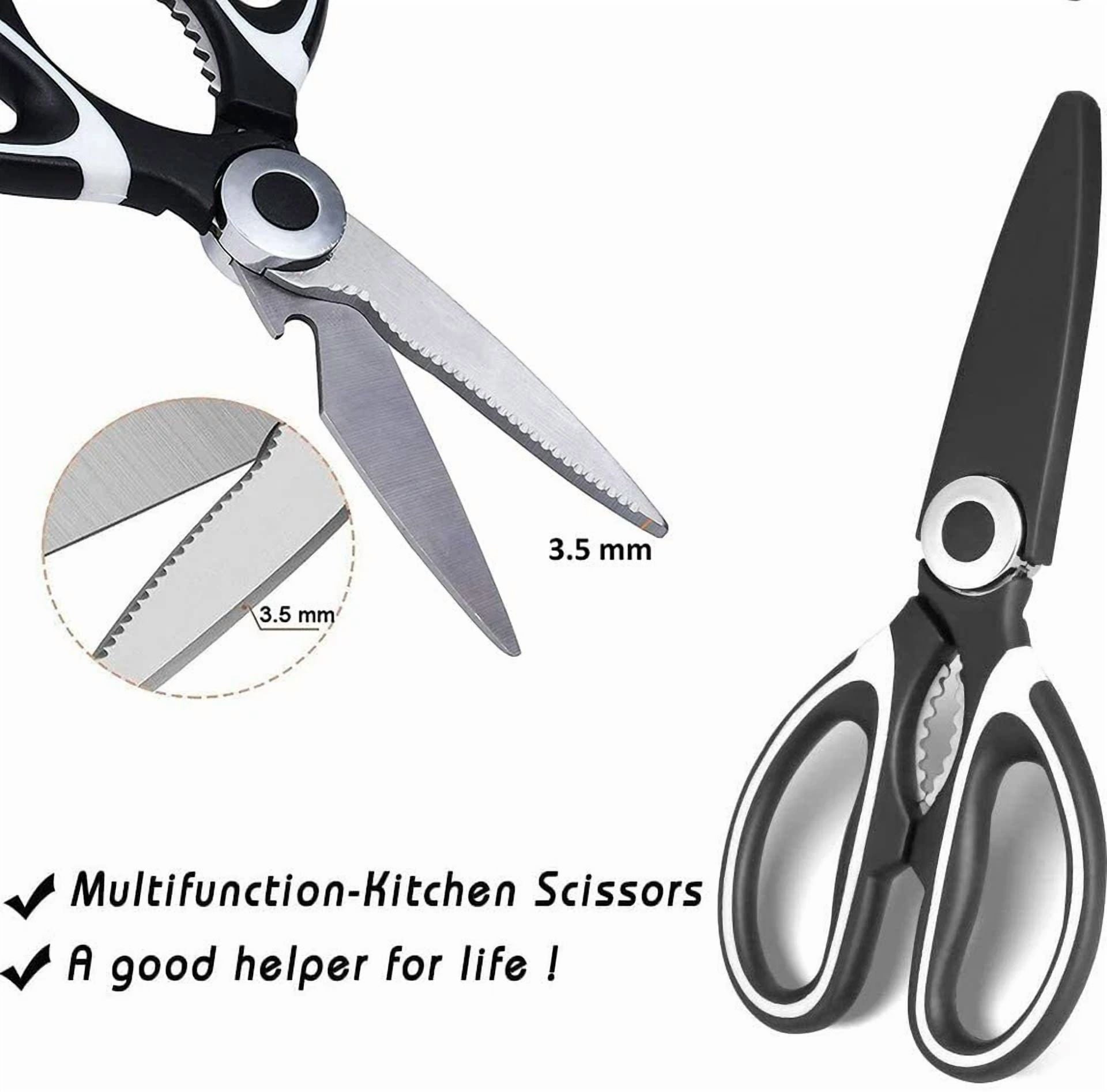 Kitchen Scissors Heavy Duty Stainless Steel Sharp Scissors Multi-Purpose Tool