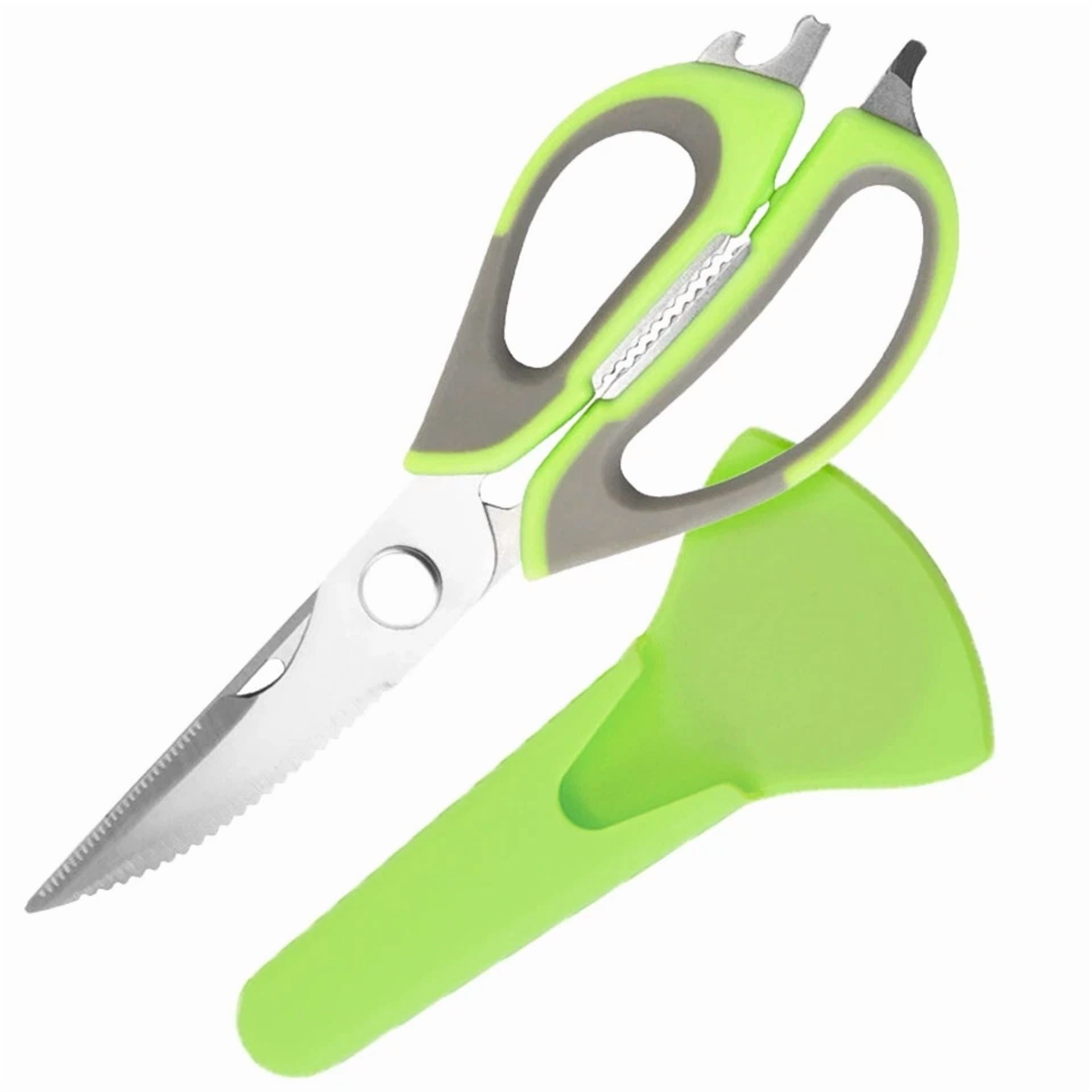 Stainless Steel Kitchen Shears Heavy Duty Scissors For Meat Fish Chicken Bones