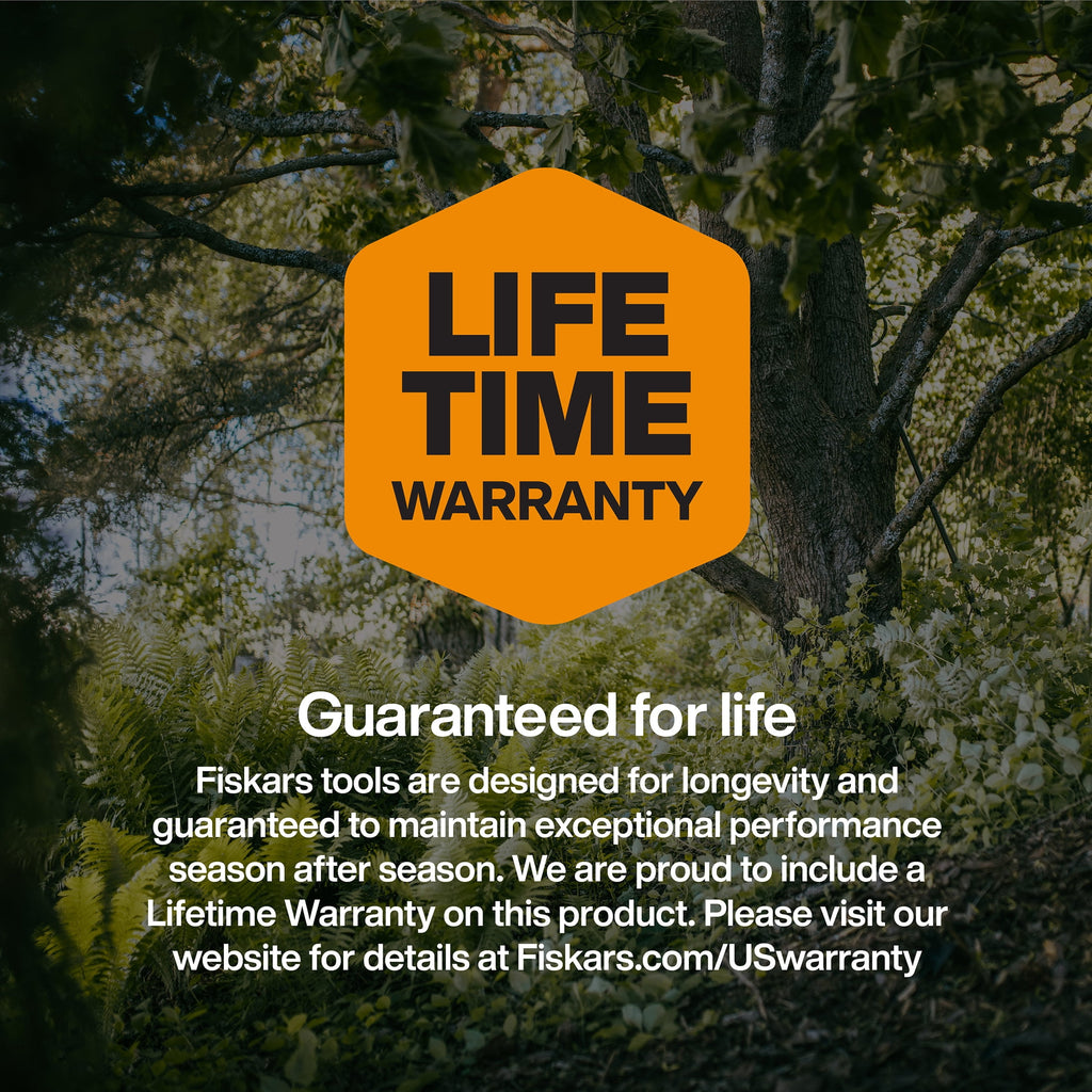 Fiskars 57" Steel Digging Shovel Steel Handle