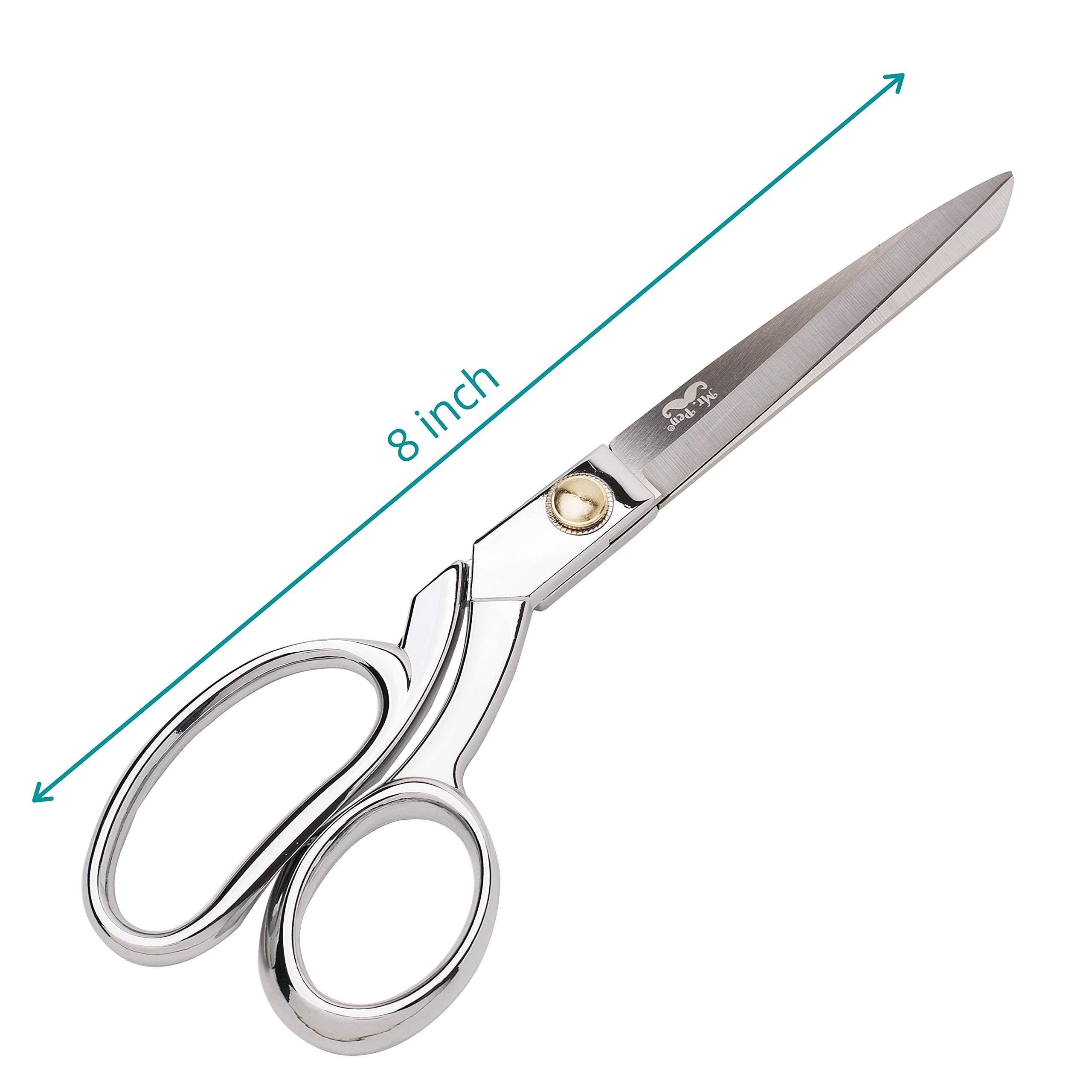 Mr. Pen- Fabric Scissors, Sewing Scissors, 8 inch Premium Tailor Scissors, Heavy Duty Scissors, Sharp Scissors, Fabric Shears, Heavy Duty Scissor, Sharp Scissors, Sewing Shears, Utility Sc