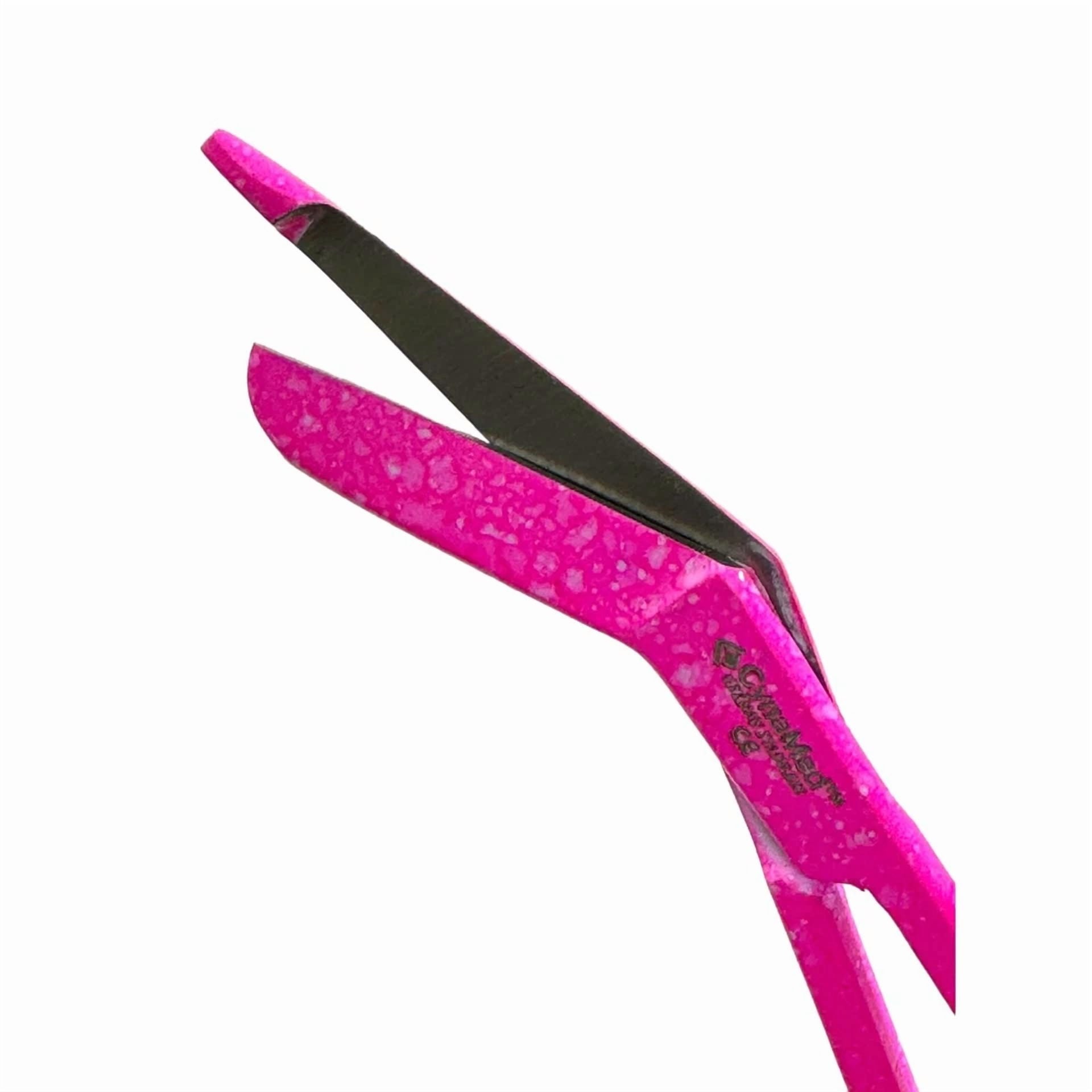 Fyna -2 Pack Lister Bandage Scissors 5.5" Angled Blades Pink - Gauze And Bandage Cut