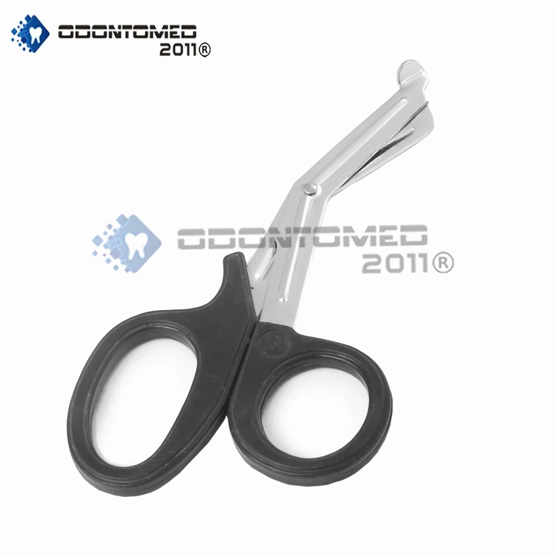 6 Emt Utility Scissors Shears 7.25" Black Colored