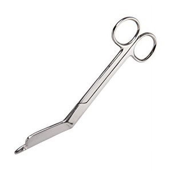 Mabis 7-1/2 Medical Bandage Scissors for Nurses, Stainless Steel Nursing Shears, Lister Bandage Scissors