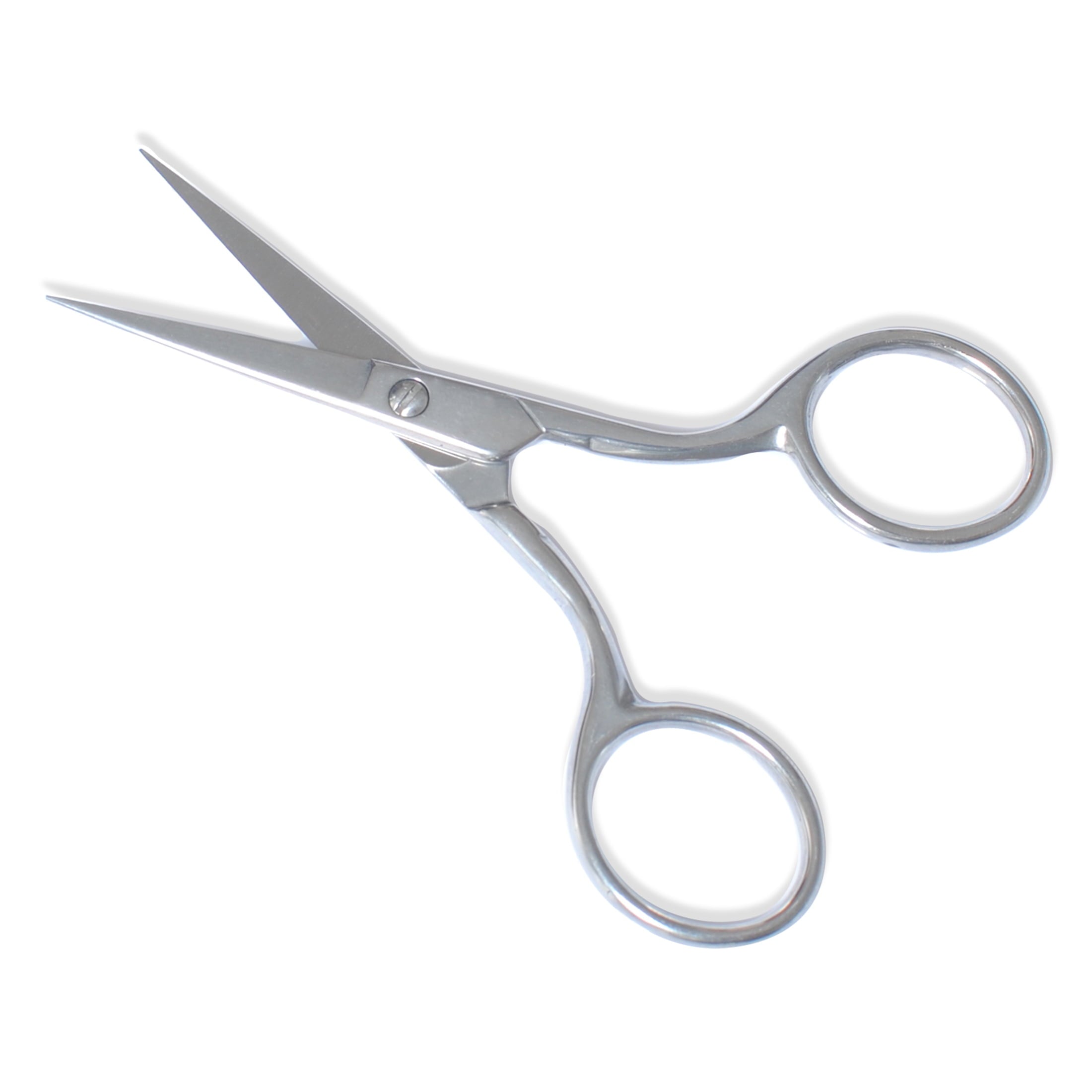 YJSStriving Small Embroidery Scissors 4 Inch Sharp Pointed Tip Precision Scissors Stainless Steel Detail Sewing Scissors for Yarn Thread Cutting, Needlework, Crafting, Sewing